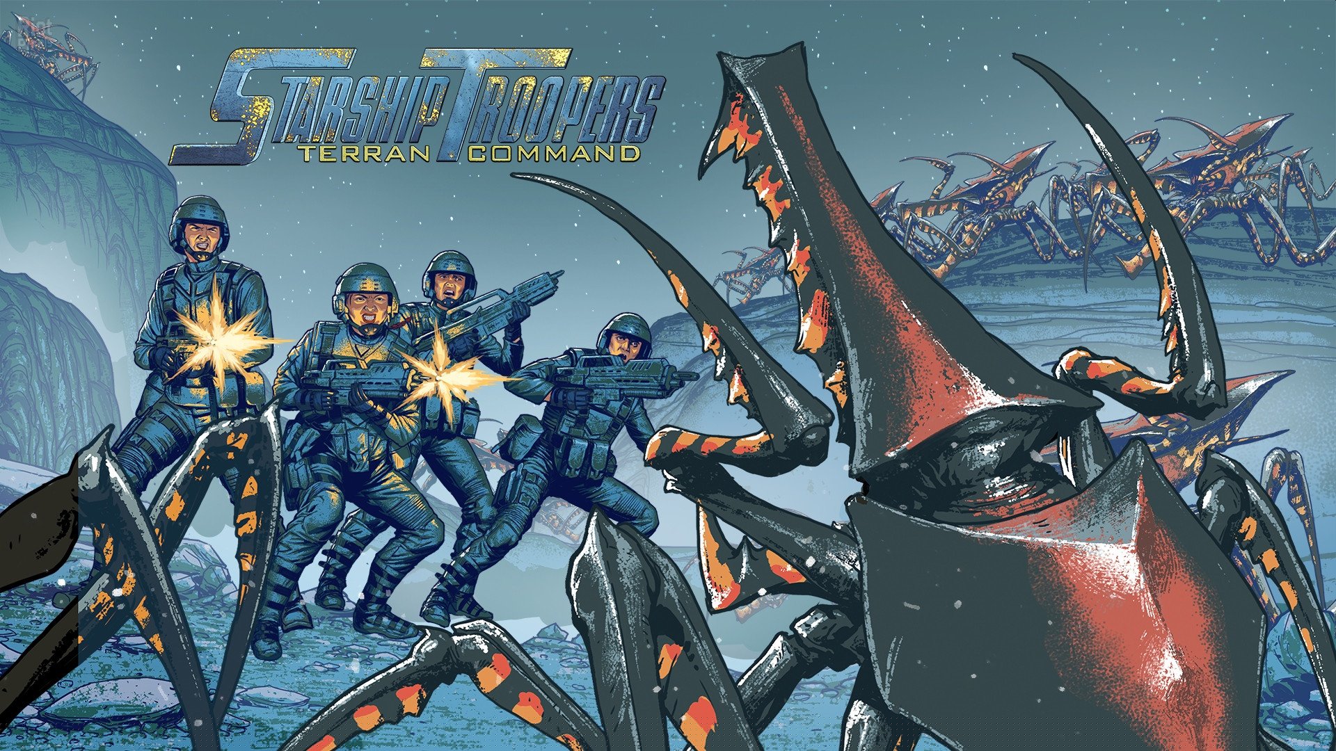 [17]-Starship Troopers: Terran Command – Complete Bundle, v3.0.1 + 2 DLCs Download-HohohoGames