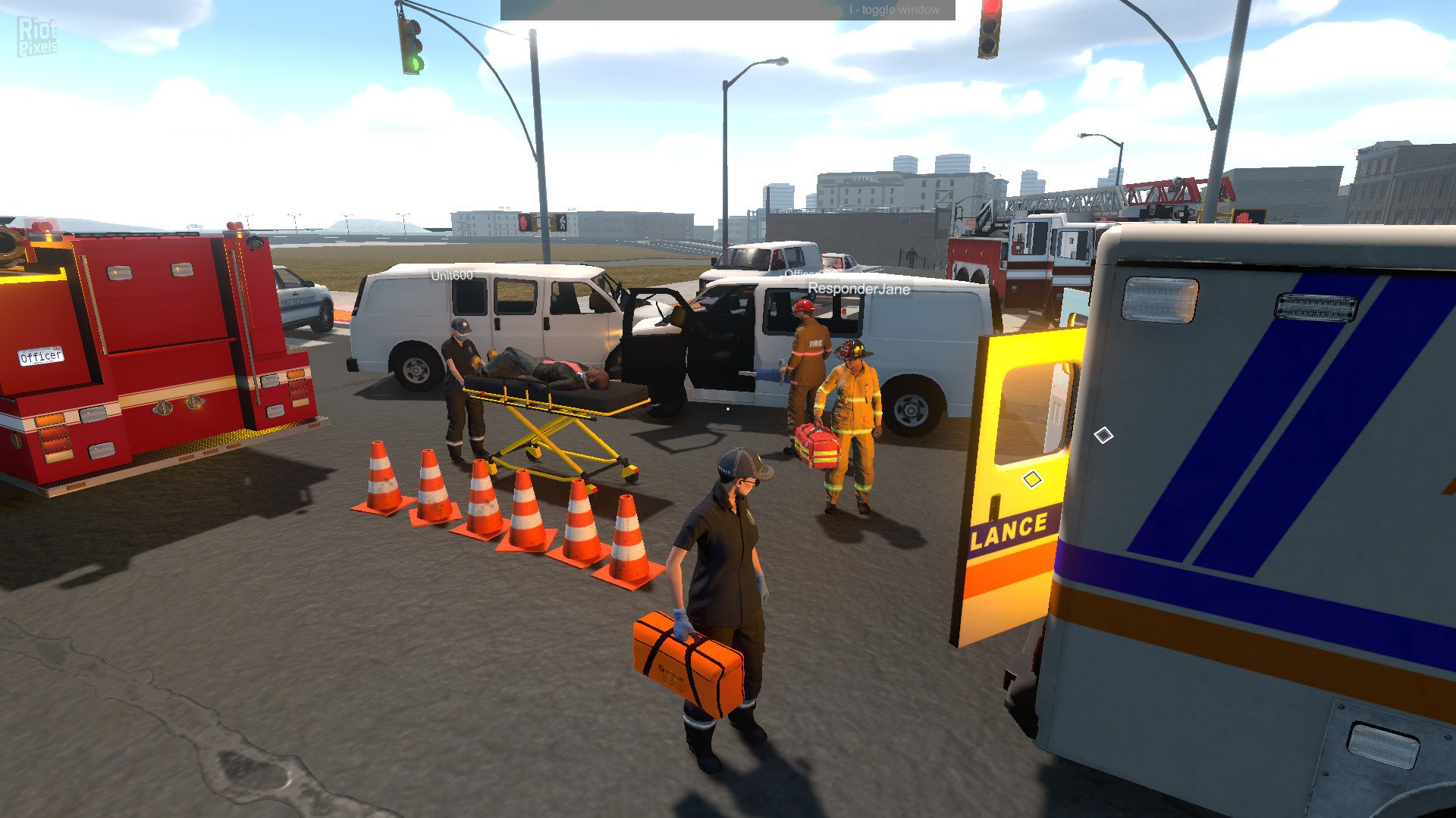 [5]-Flashing Lights: Police, Firefighting, Emergency Services Simulator – Chief Edition, Build 180125-1 + 5 DLCs Download-HohohoGames