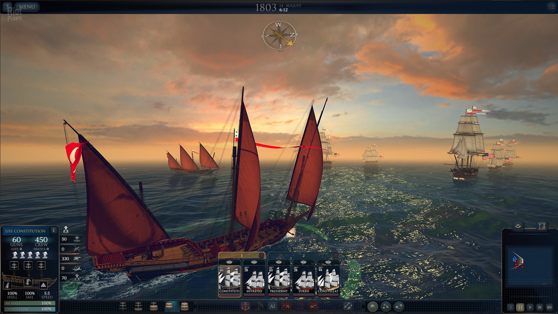 [6]-Ultimate Admiral: Age of Sail – v1.0.0 rev.37327 + Barbary War DLC Download-HohohoGames