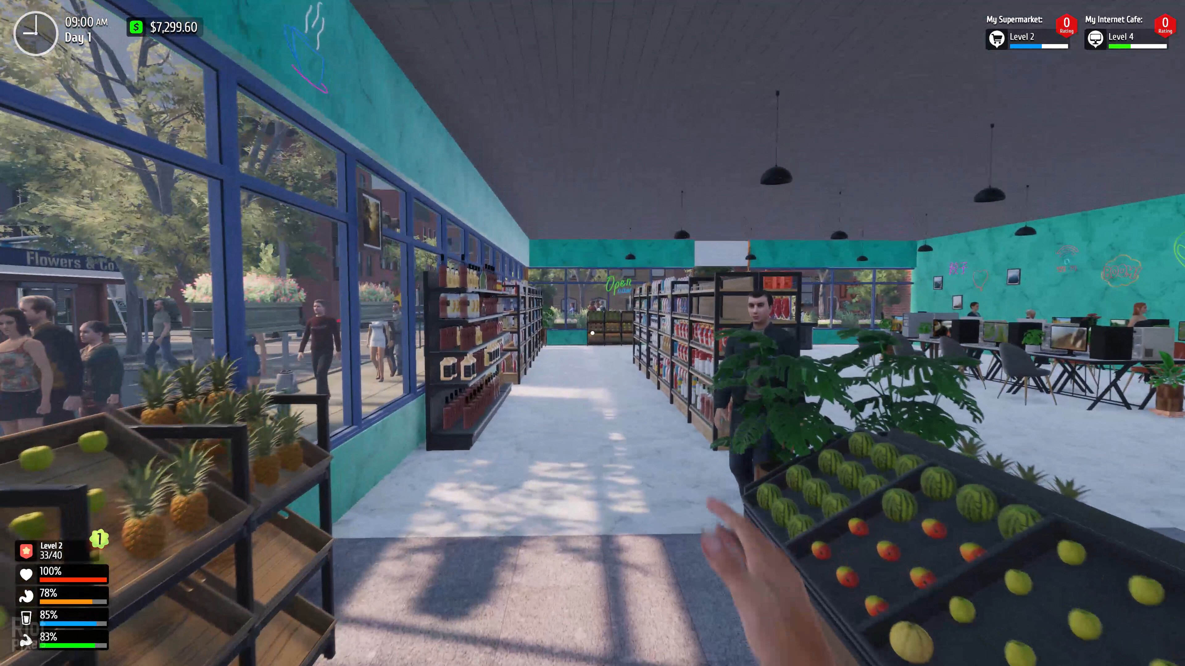 [6]-Internet Cafe & Supermarket Simulator 2024 – v1.0.15 Download-HohohoGames
