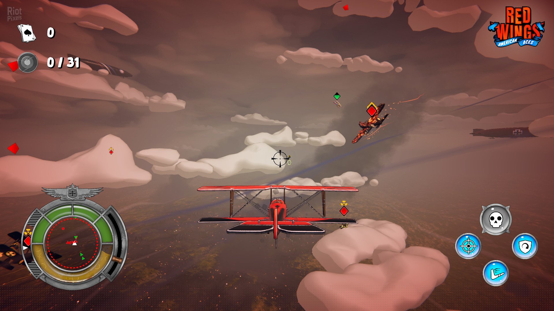 [3]-Red Wings: American Aces + 2 DLCs Download-HohohoGames