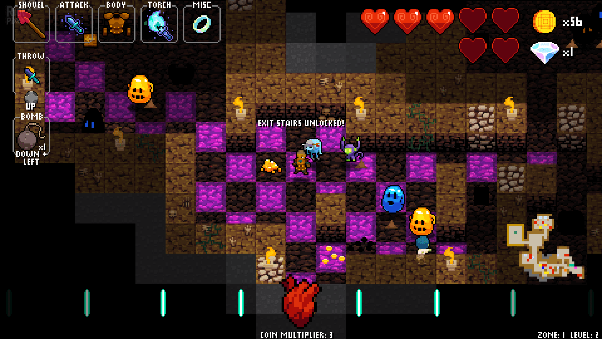[11]-Crypt of the NecroDancer: ULTIMATE PACK – v4.1.0-b5142 + 3 DLCs + Bonus Content Download-HohohoGames
