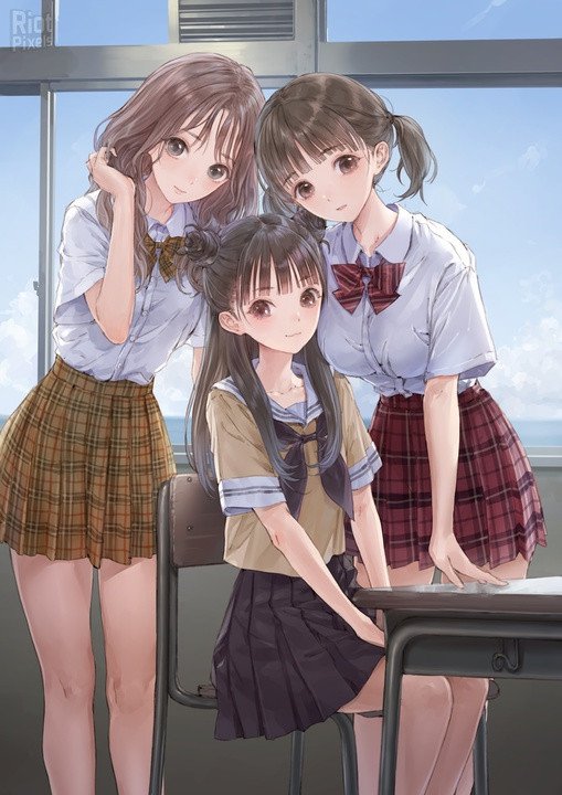 [31]-BLUE REFLECTION: Second Light, v1.02 + 24 DLCs Download-HohohoGames