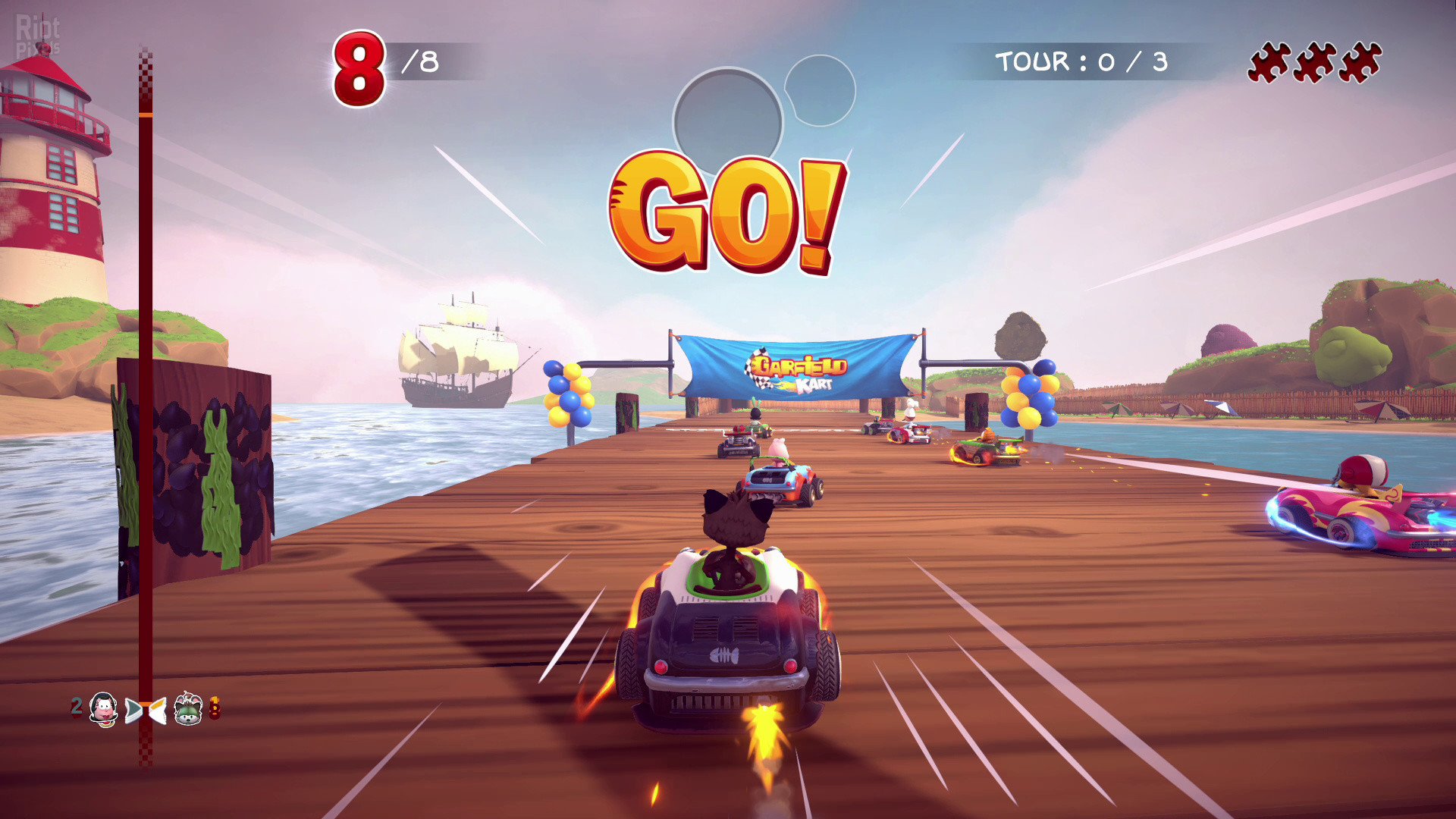 [2]-Garfield Kart: Furious Racing Download-HohohoGames