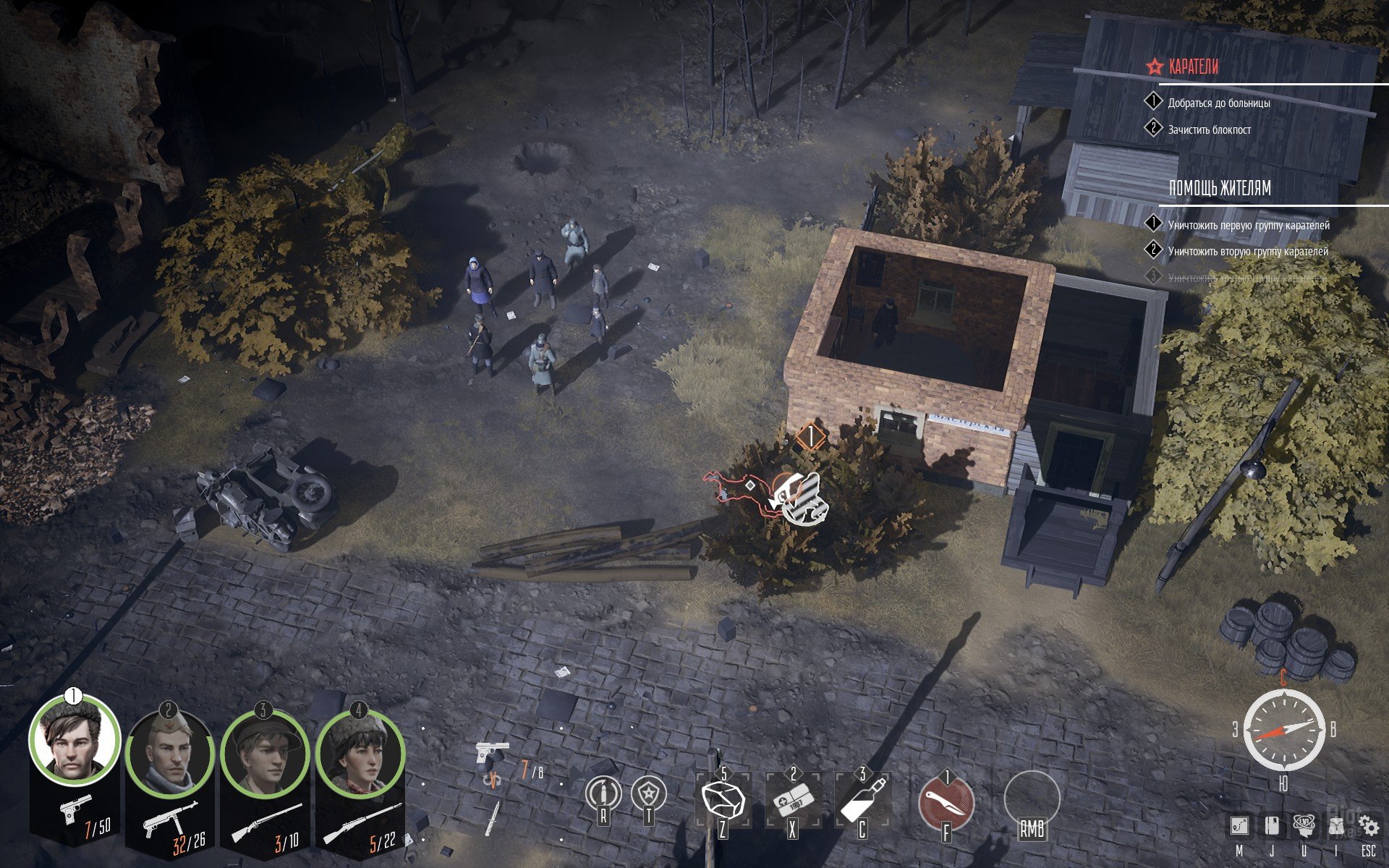 [7]-Partisans 1941: Extended Edition – v1.1.05 + 4 DLCs/Bonuses + Windows 7 Fix Download-HohohoGames