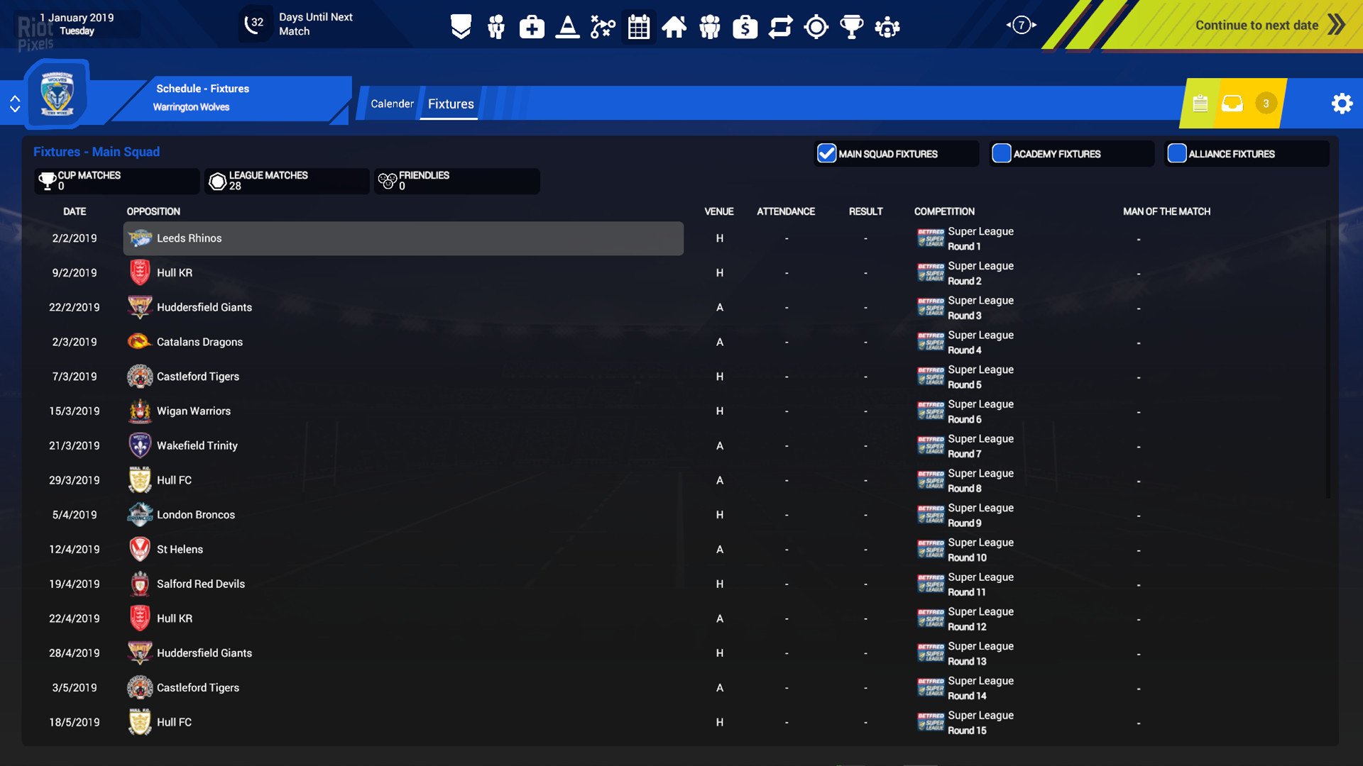 [13]-Rugby League/Union Team Manager 3 + 2 DLCs Download-HohohoGames