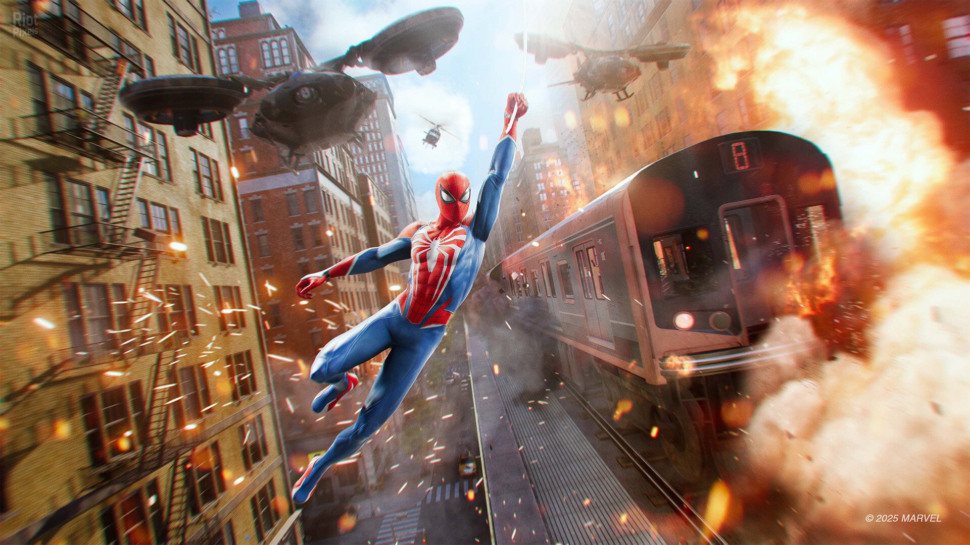 [8]-Marvel’s Spider-Man 2: Digital Deluxe Edition, v1.130.1.0/v1.131.0.0 + 2 DLCs + Unlocker + Bonus Soundtrack Download-HohohoGames