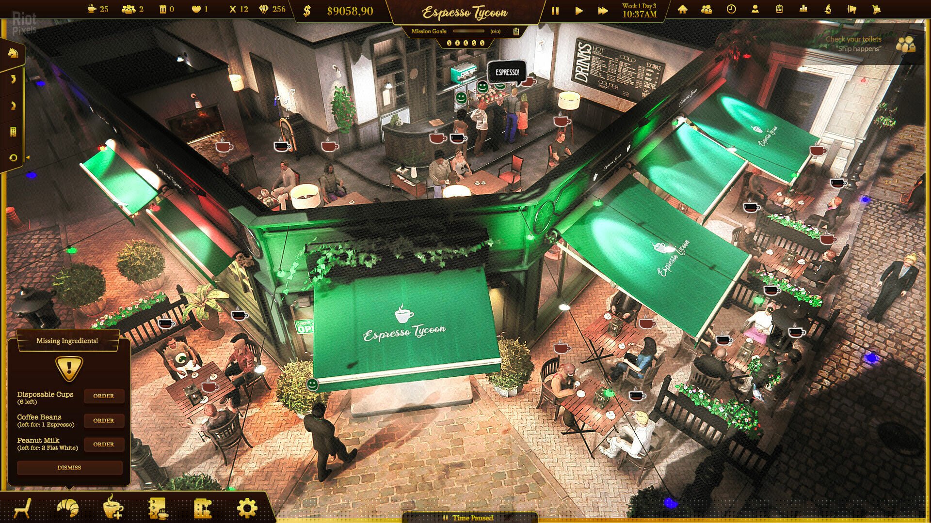 [15]-Espresso Tycoon – Update 14 (Doppio/Rome) Download-HohohoGames