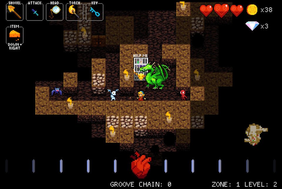 [15]-Crypt of the NecroDancer: ULTIMATE PACK – v4.1.0-b5142 + 3 DLCs + Bonus Content Download-HohohoGames