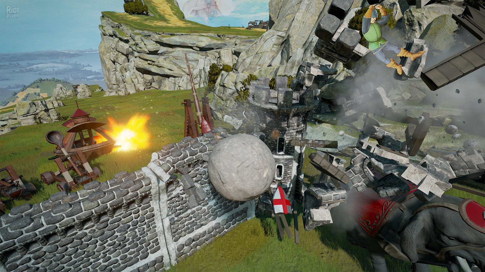 [7]-Rock of Ages 2: Bigger & Boulder – v1.02 + 2 DLCs Download-HohohoGames