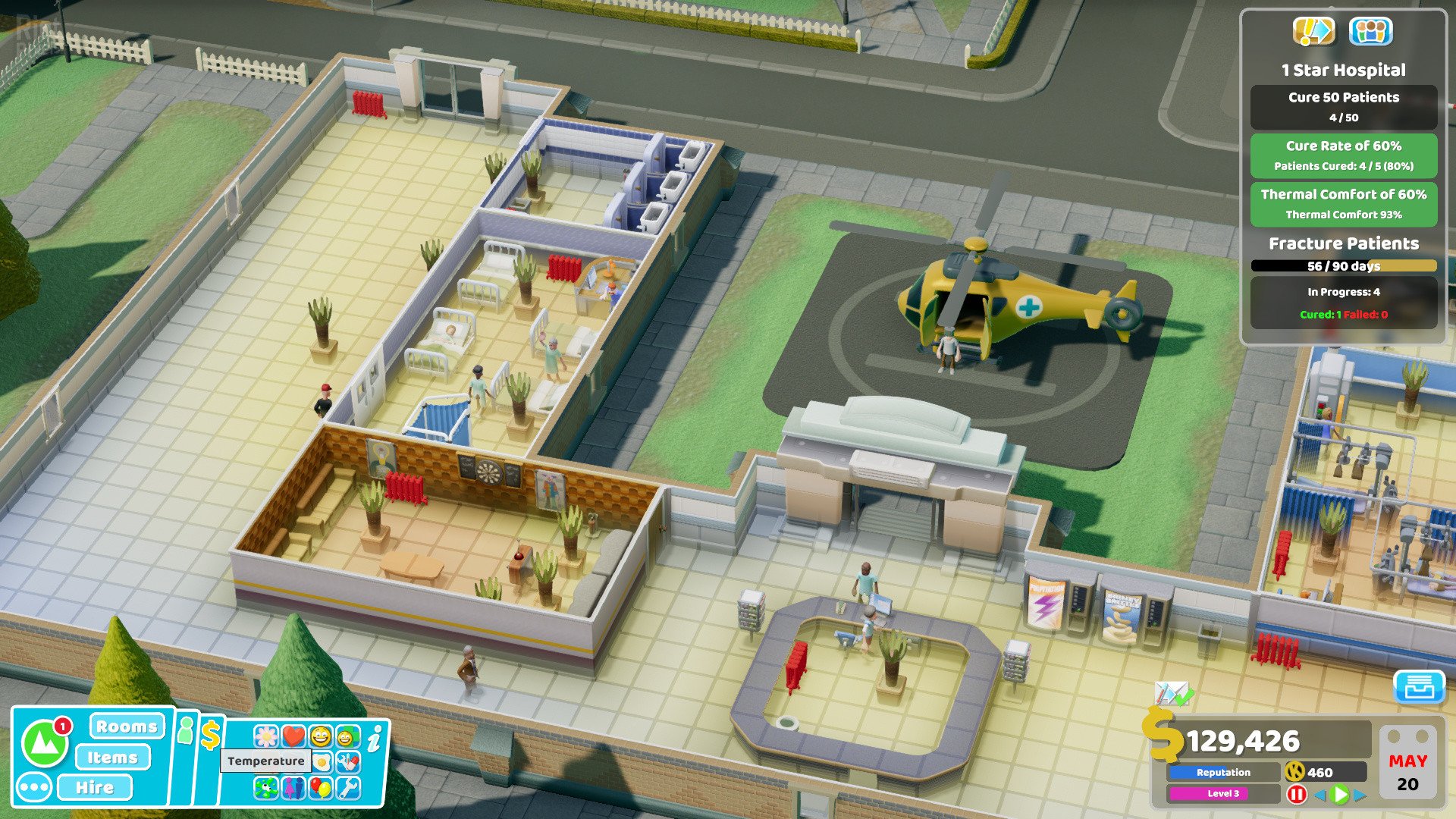 [12]-Two Point Hospital – v1.29.36 + 15 DLCs Download-HohohoGames