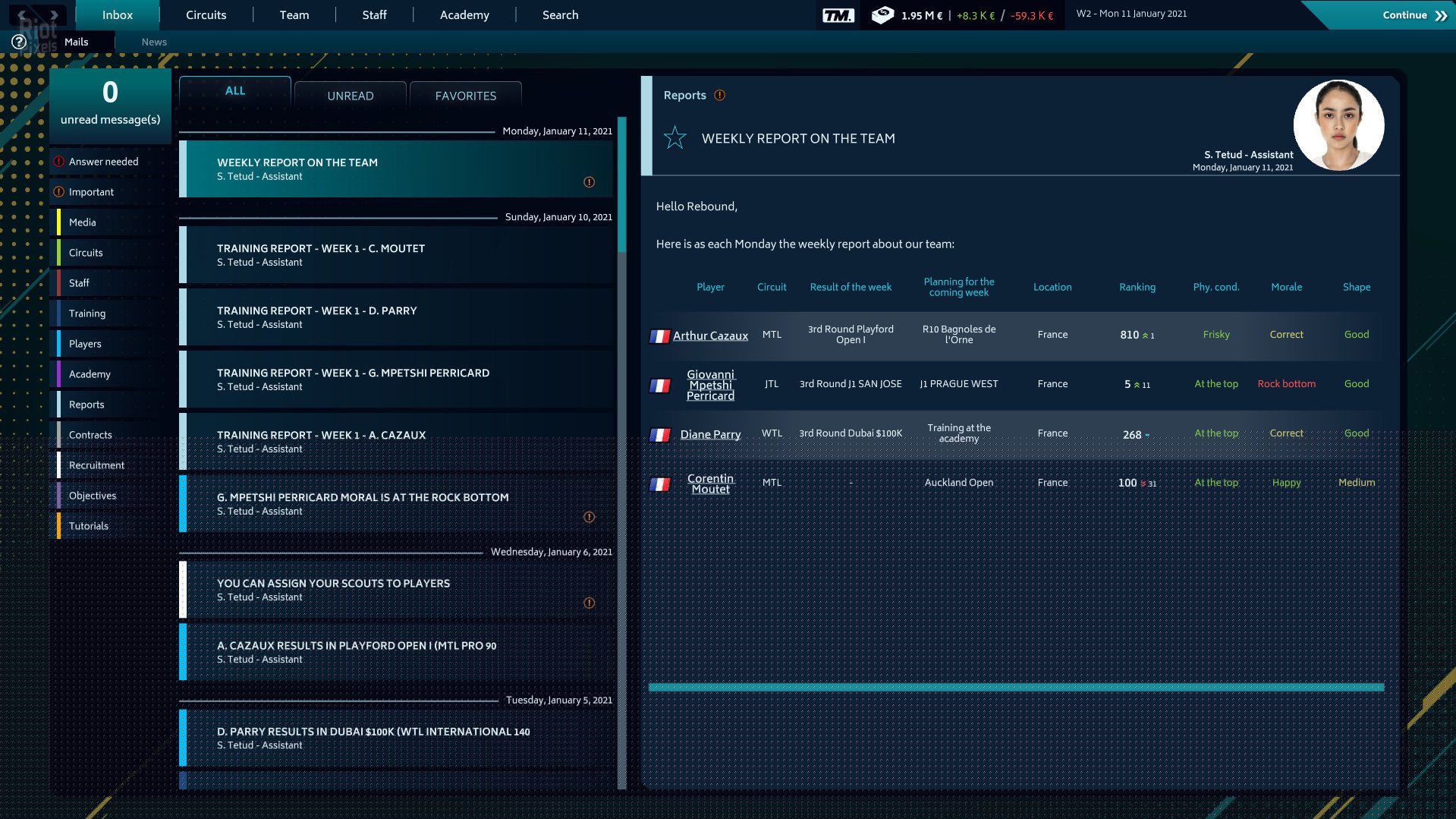 [3]-Tennis Manager 2021 – v1.6.2093 Download-HohohoGames