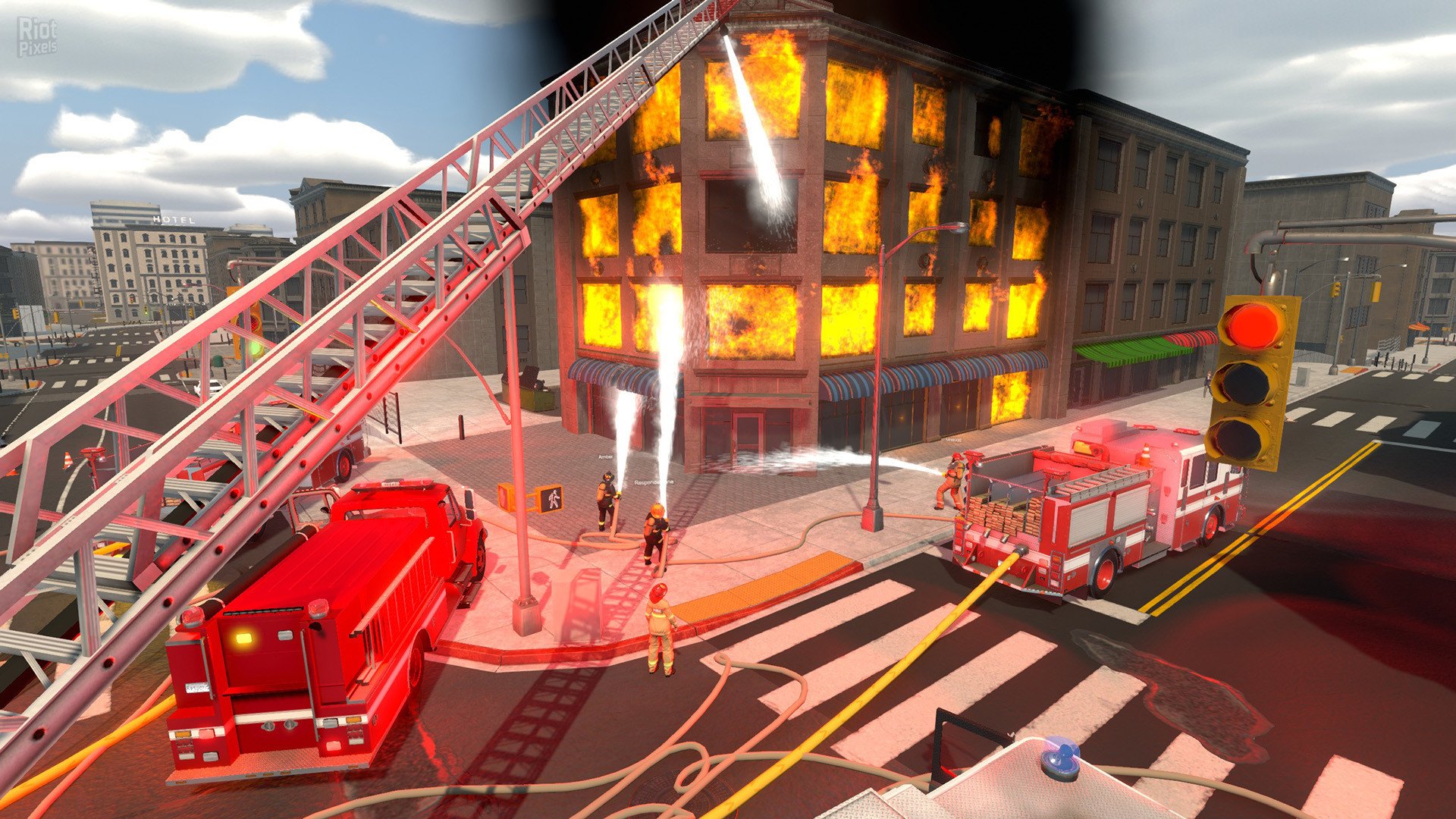 [8]-Flashing Lights: Police, Firefighting, Emergency Services Simulator – Chief Edition, Build 180125-1 + 5 DLCs Download-HohohoGames