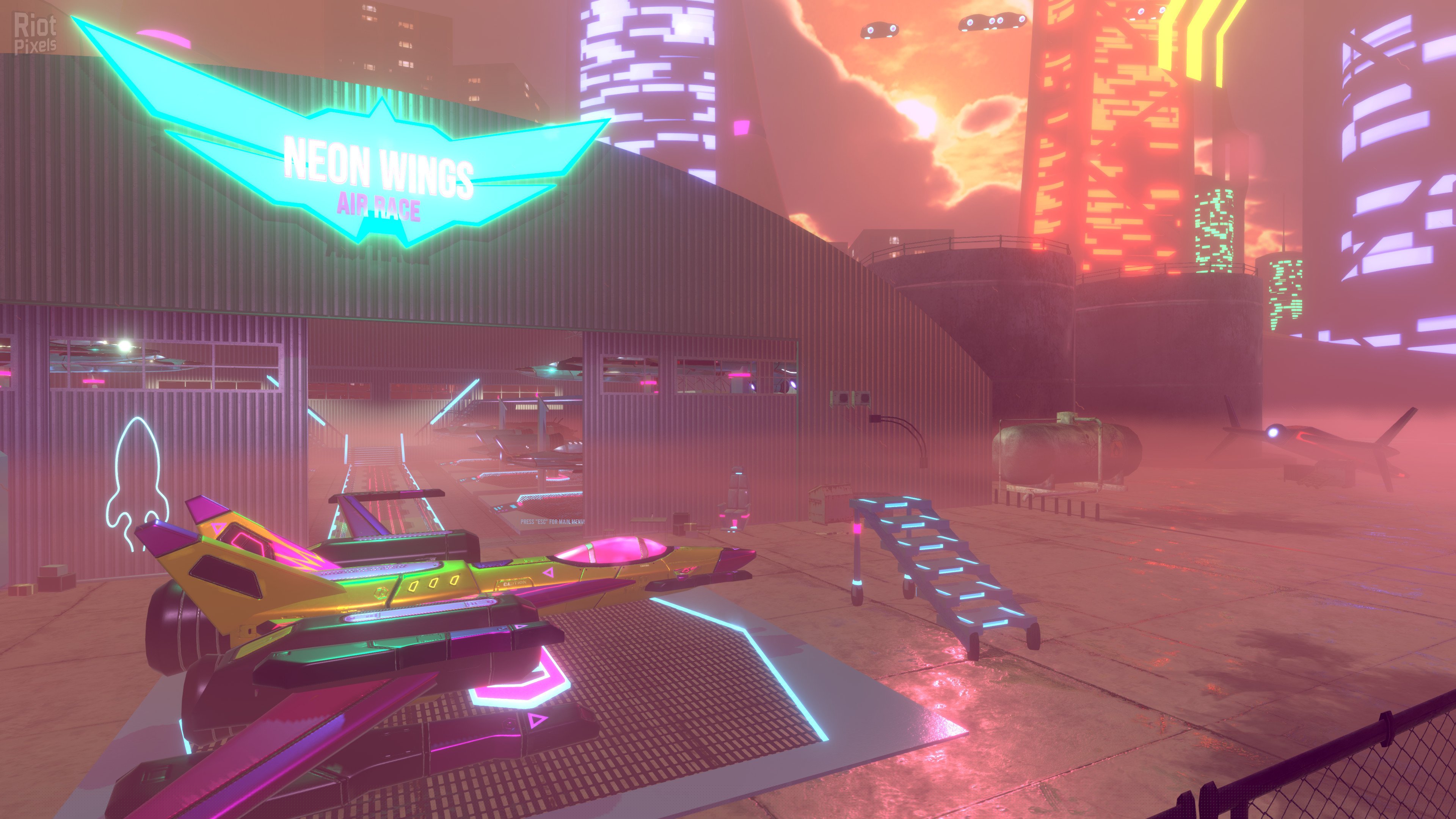 Neon Wings: Air Race – v1.0S Download-HohohoGames