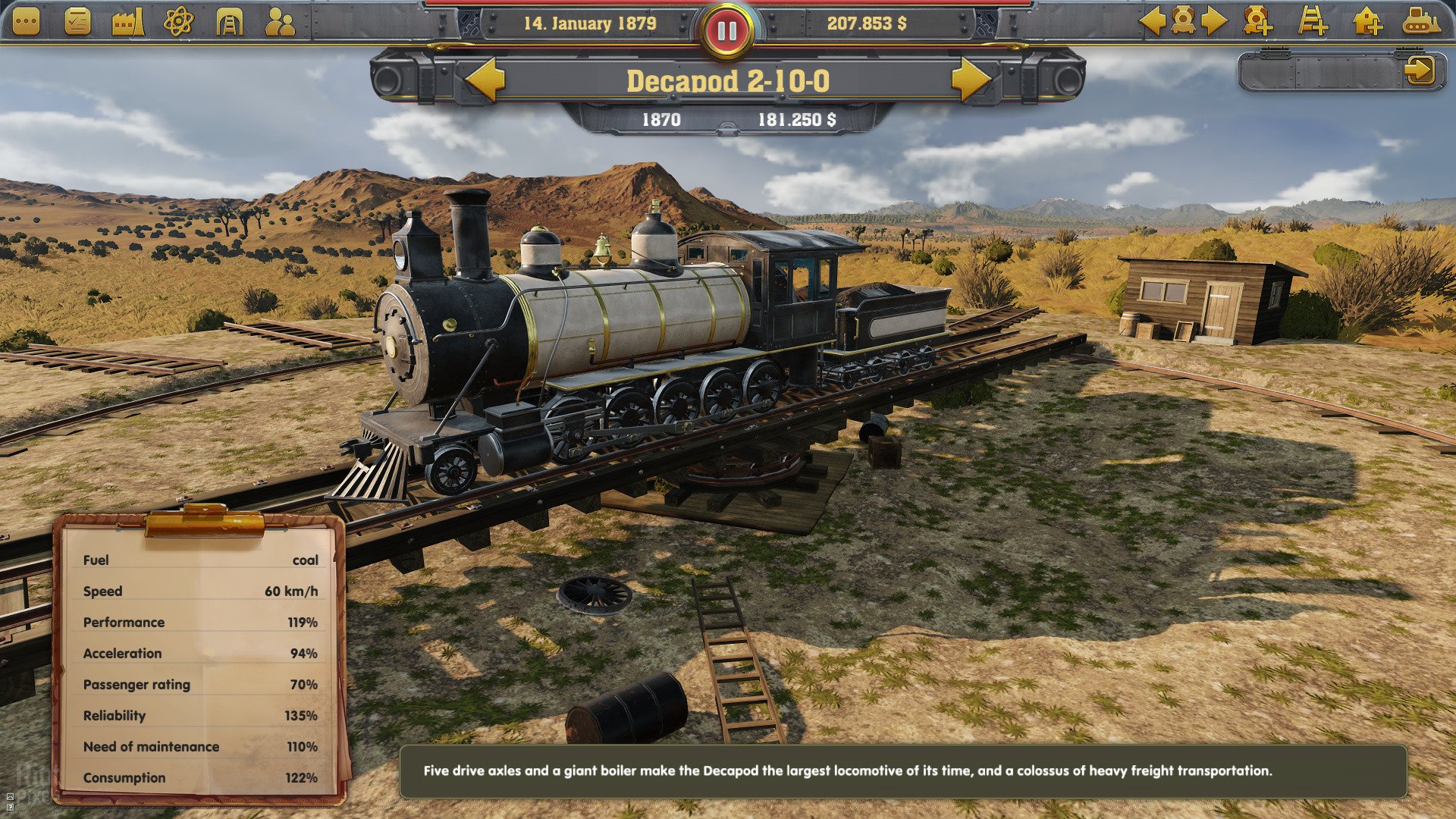 [12]-Railway Empire – v1.14.0.27219 + 10 DLCs Download-HohohoGames