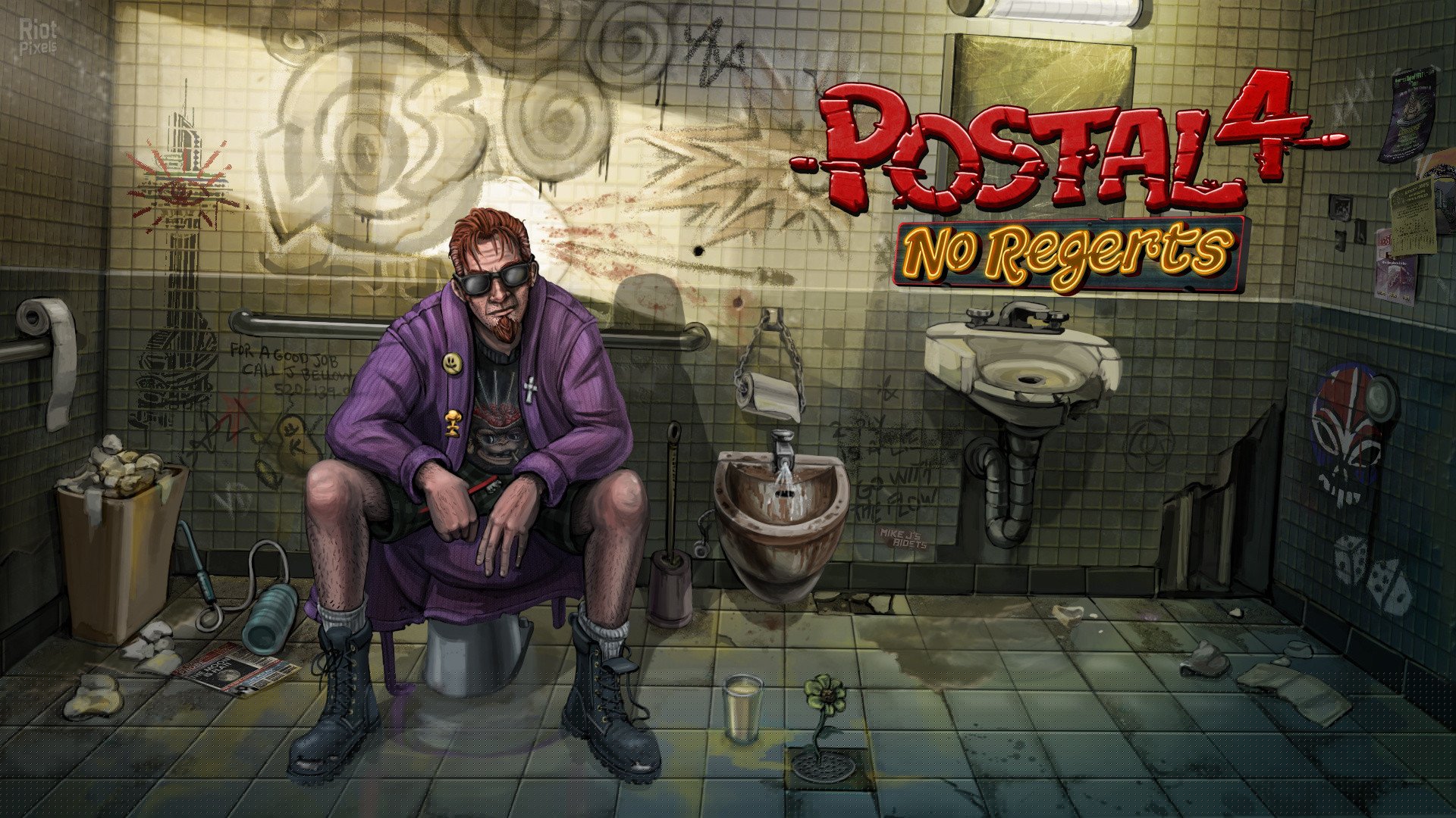 [17]-POSTAL 4: No Regerts – v1.3.2 + 2 Soundtracks Download-HohohoGames