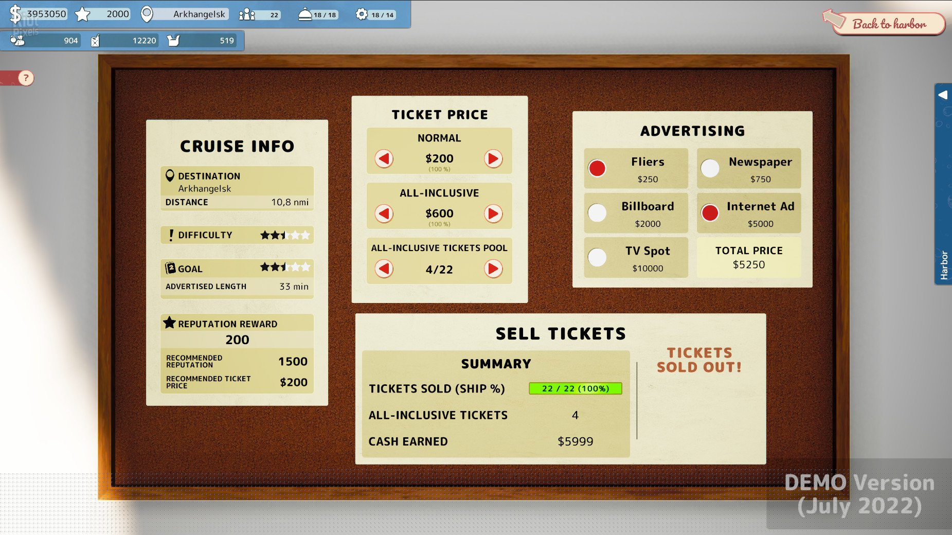 [8]-Cruise Ship Manager – v1.0.6 Download-HohohoGames