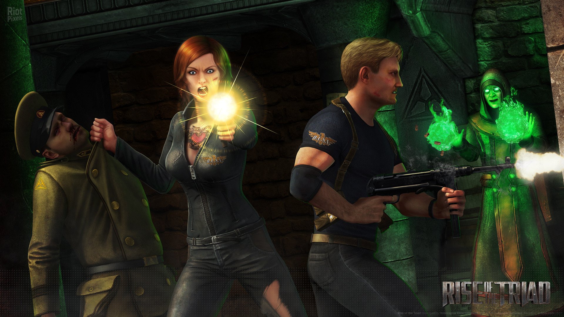 [17]-Rise of the Triad – v1.5.5 + Editor + DediServer + Bonus Content + Classic RotT Download-HohohoGames