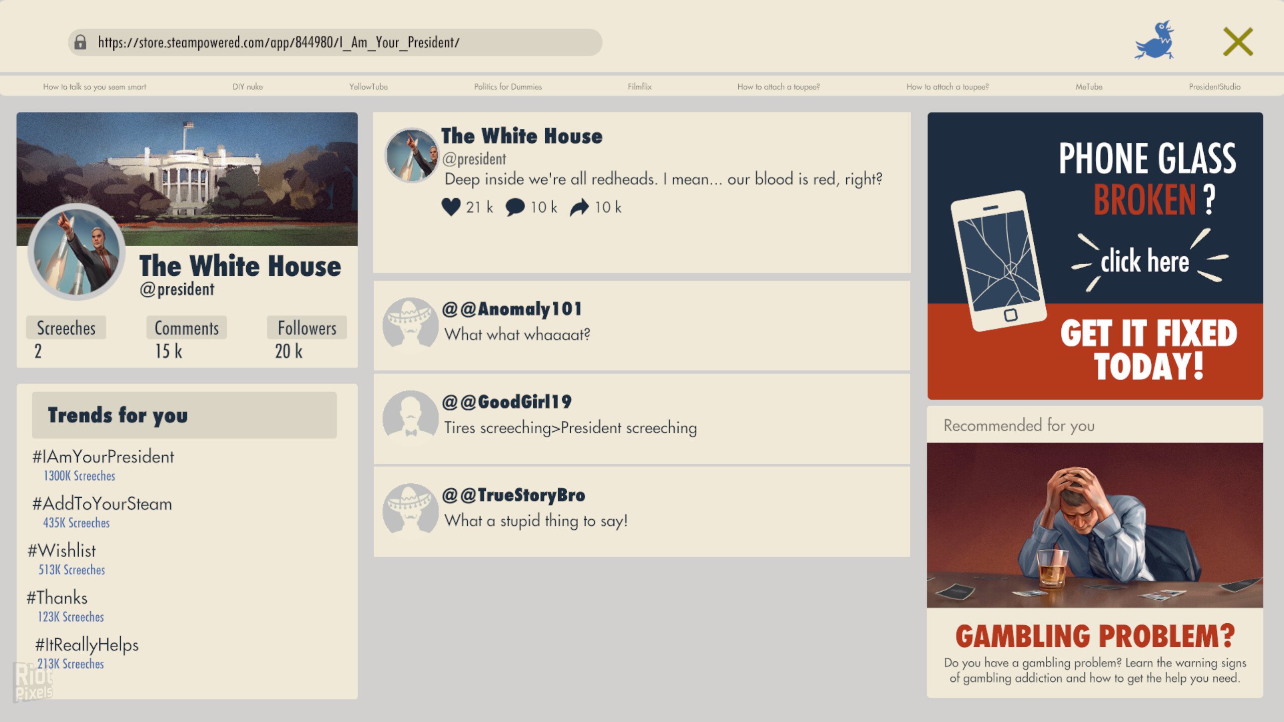 [7]-I Am Your President, Build 11209347 + Prove Yourself DLC Download-HohohoGames