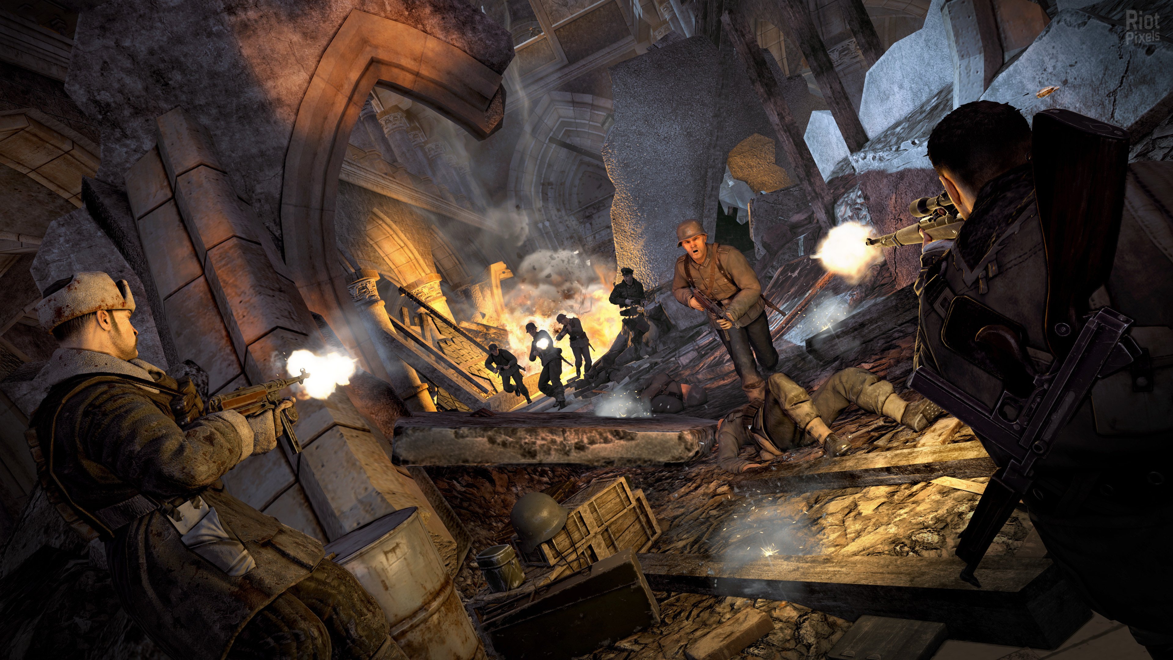 [3]-Sniper Elite V2 Remastered Download-HohohoGames