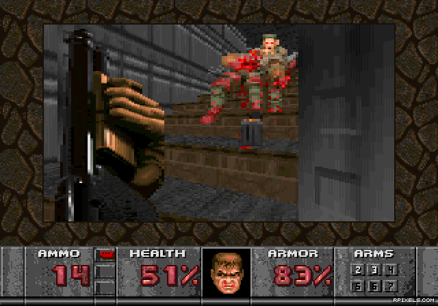 [6]-DOOM I + II: Enhanced + 16 Add-ons + Classic DOOMs Download-HohohoGames