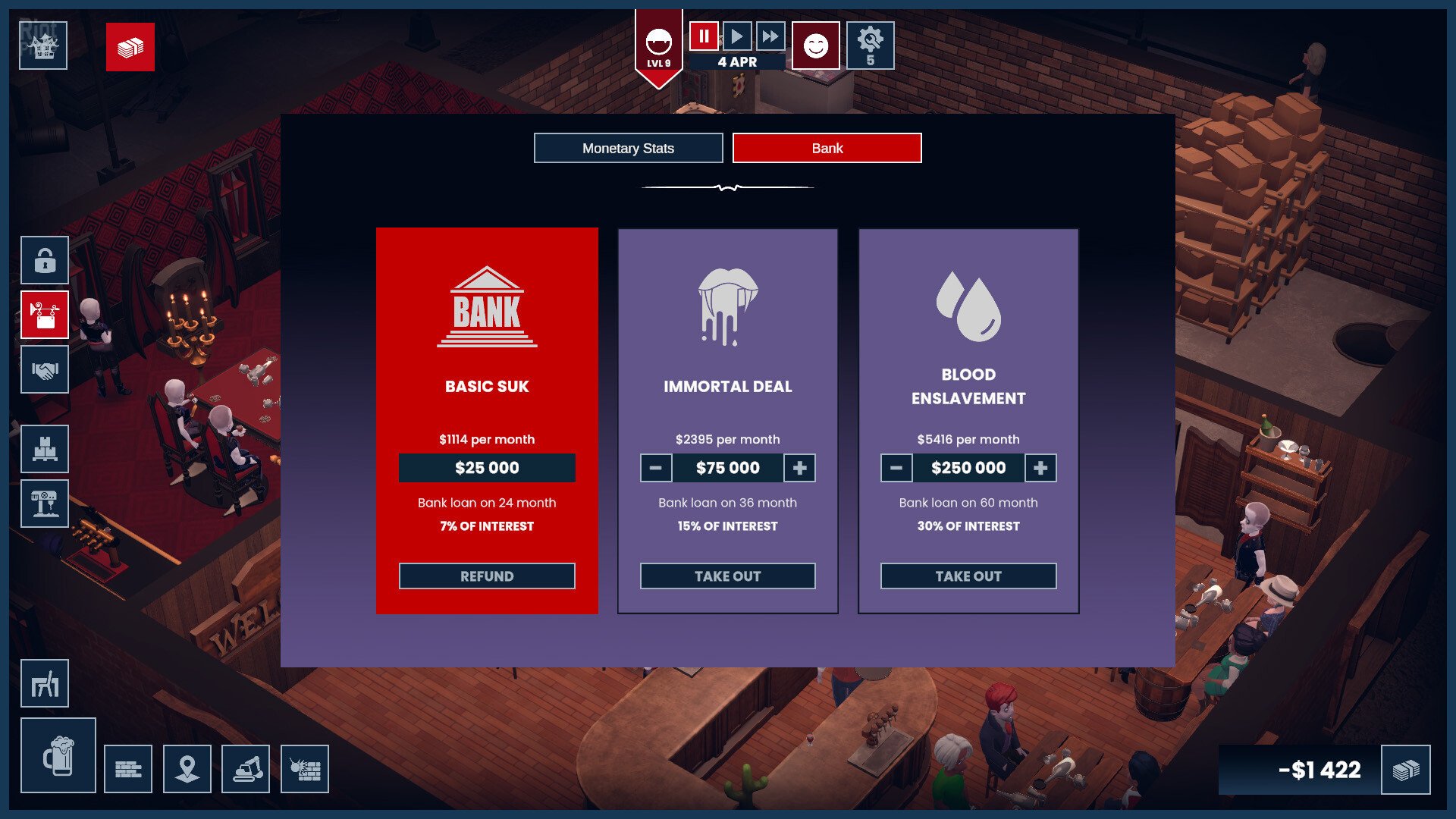 [9]-Blood Bar Tycoon + 2 DLCs/Bonuses Download-HohohoGames