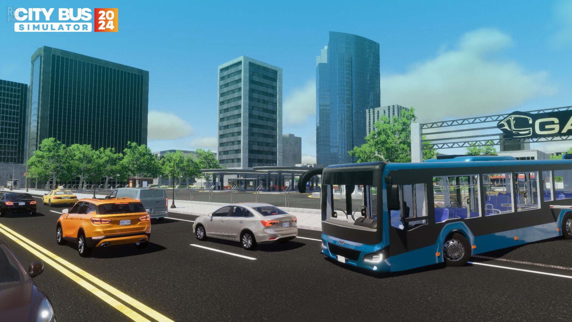 [7]-City Bus Simulator 2024 Download-HohohoGames