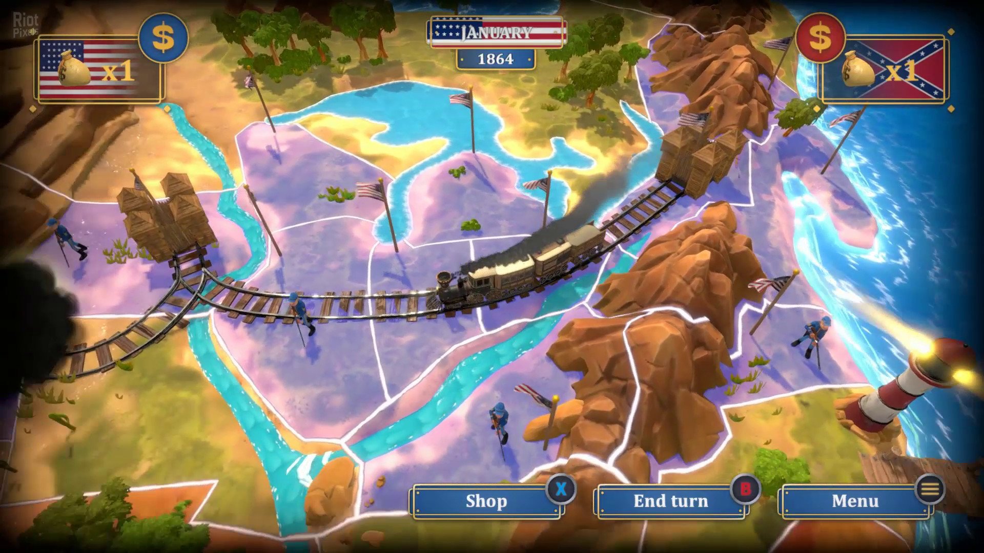 The Bluecoats: North & South + The Bluecoats: North vs South Download-HohohoGames