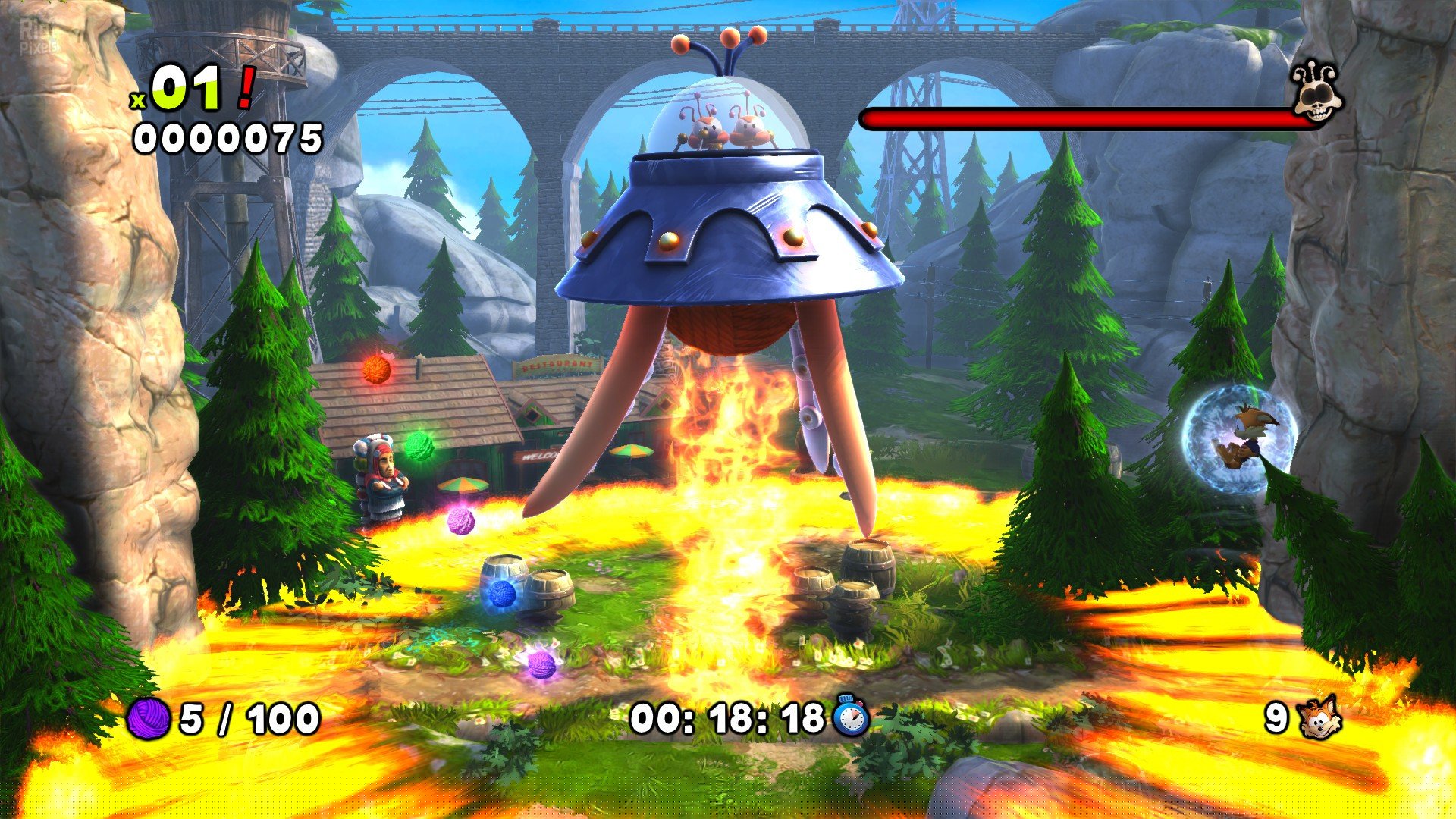 [8]-Bubsy: The Woolies Strike Back Download-HohohoGames