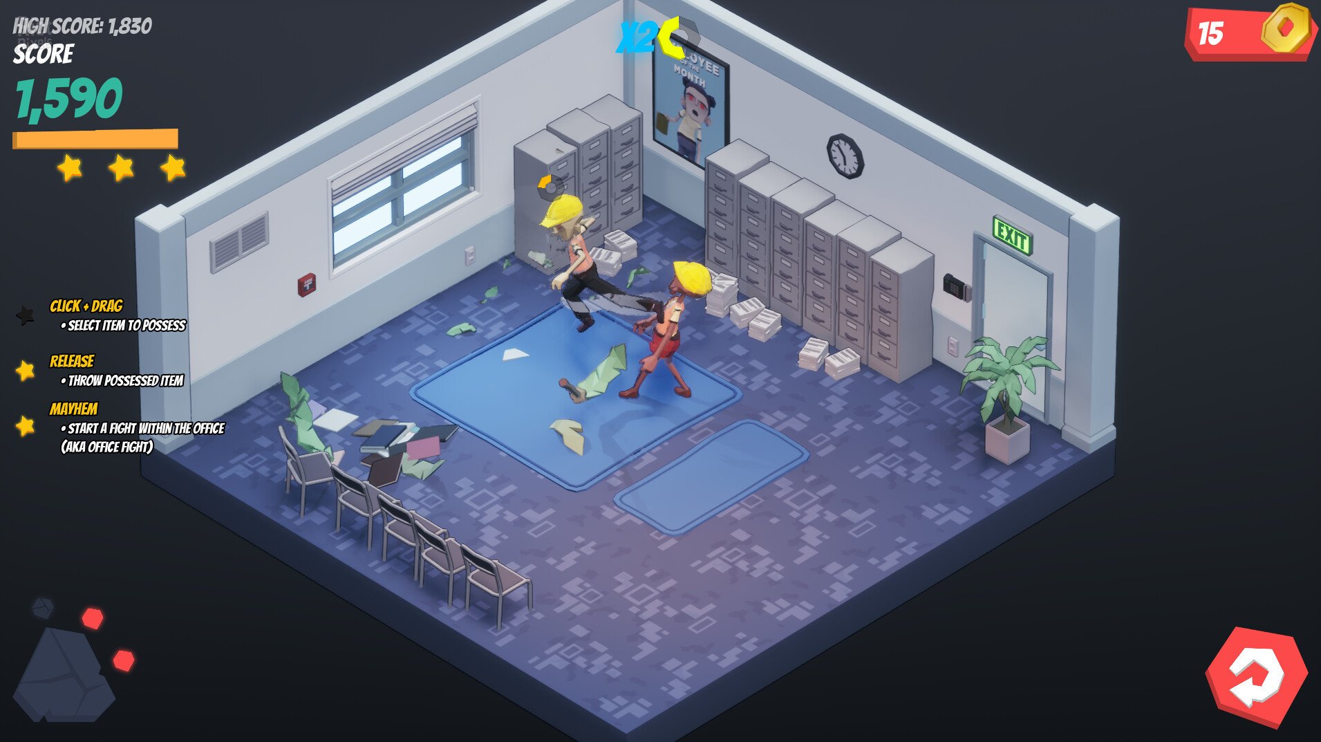 [5]-Office Fight + Windows 7 Fix Download-HohohoGames