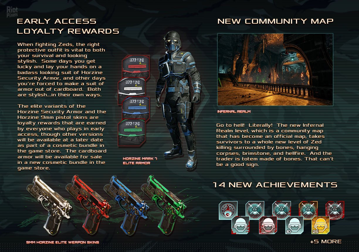 [23]-Killing Floor 2: Digital Deluxe Edition – v1121/Day of the Zed + DLCs + Bonus Content Download-HohohoGames