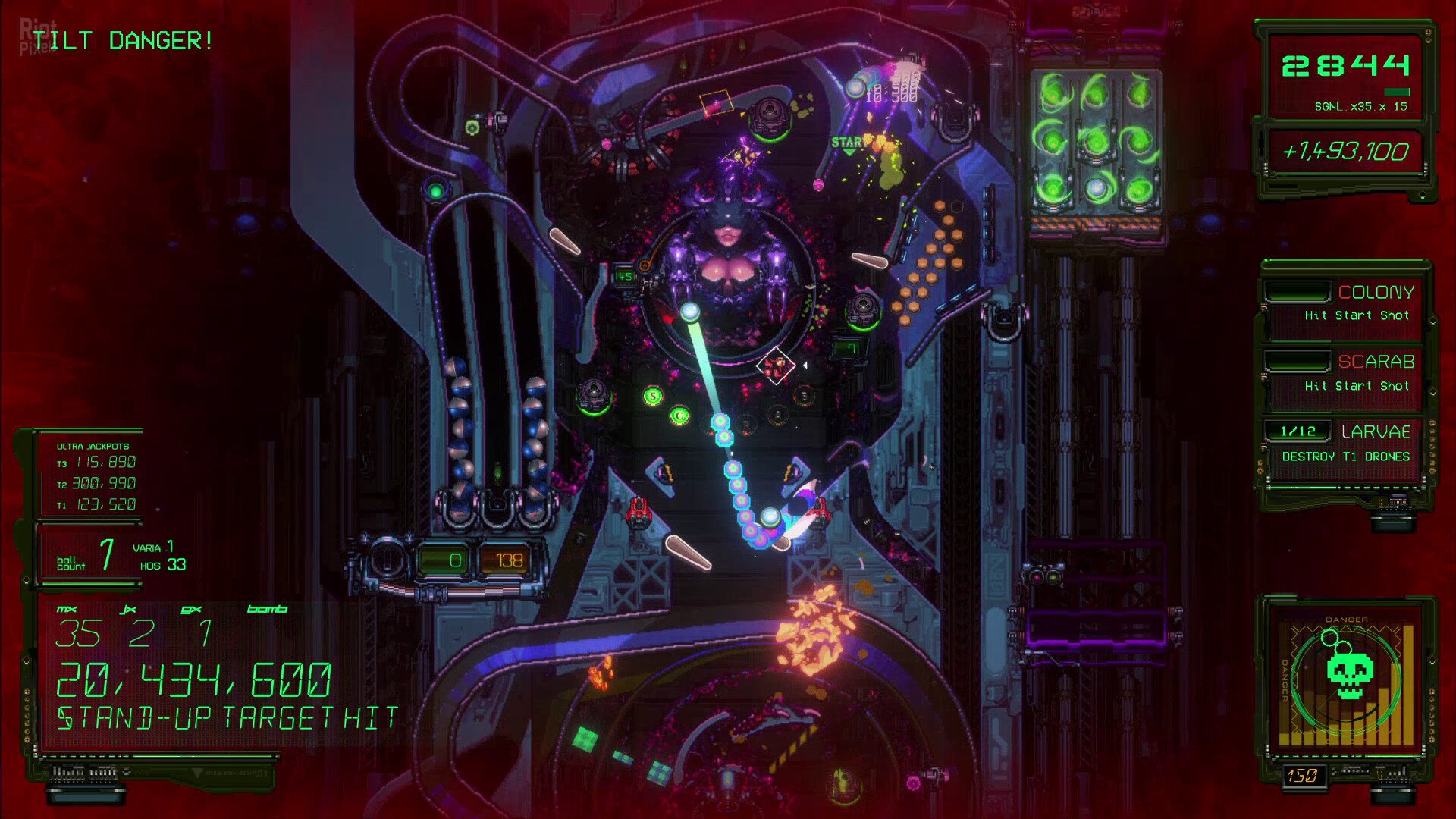 [11]-XENOTILT: HOSTILE PINBALL ACTION – v1.081 Download-HohohoGames