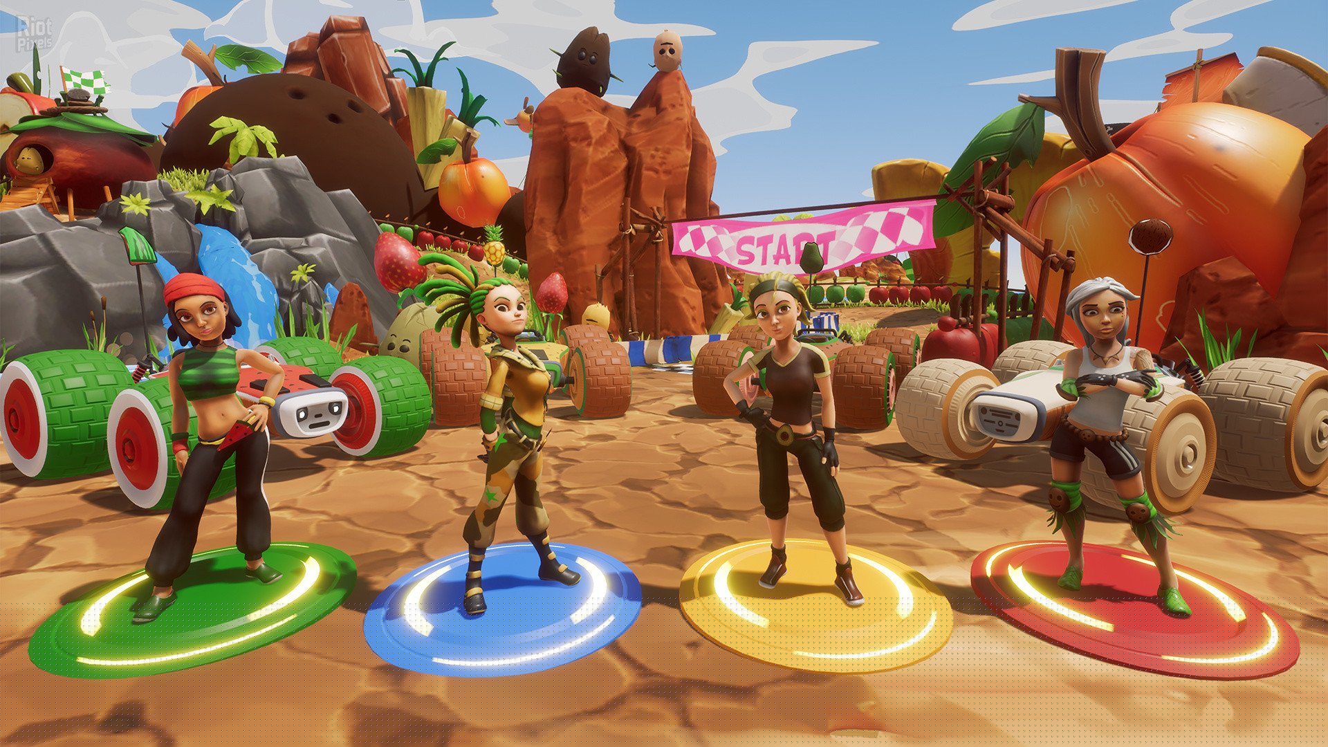 [8]-All-Star Fruit Racing + DLC Download-HohohoGames