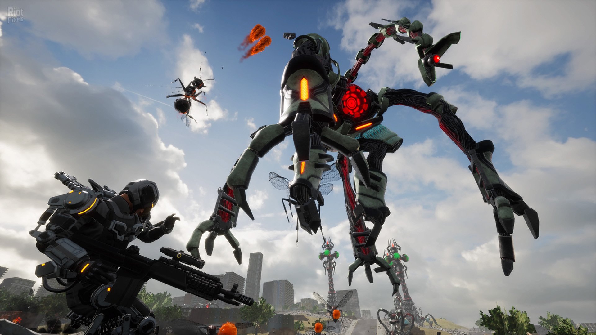 [15]-Earth Defense Force: Iron Rain + 52 DLCs + Multiplayer Download-HohohoGames