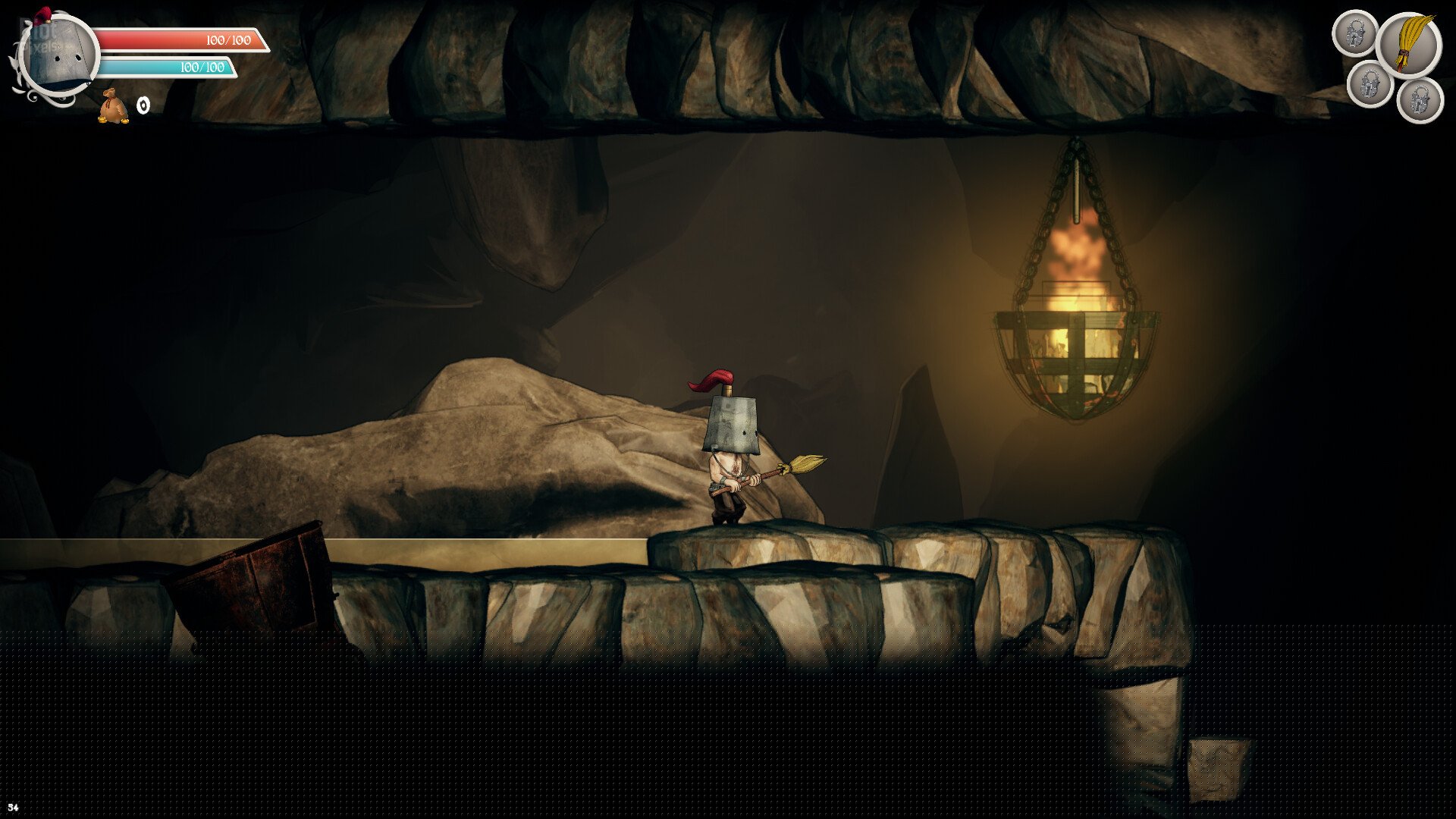 [11]-Clunky Hero: Game, Art and Music Bundle – v1.0.2 + Bonus Content Download-HohohoGames
