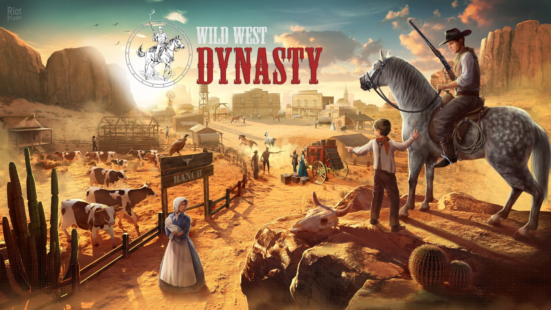 [17]-Wild West Dynasty: Settler Edition – v1.0.9064 + 3 DLCs/Bonuses Download-HohohoGames