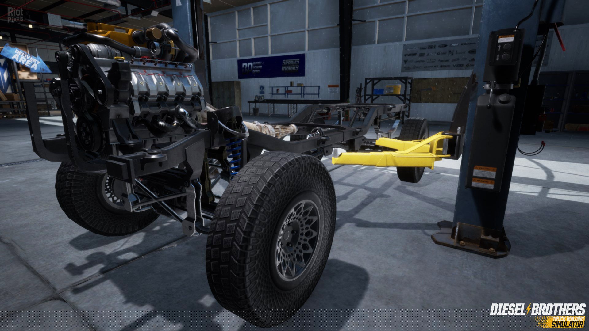 [6]-Diesel Brothers: Truck Building Simulator – v1.0.9139 + Custom Tuning Parts DLC Download-HohohoGames