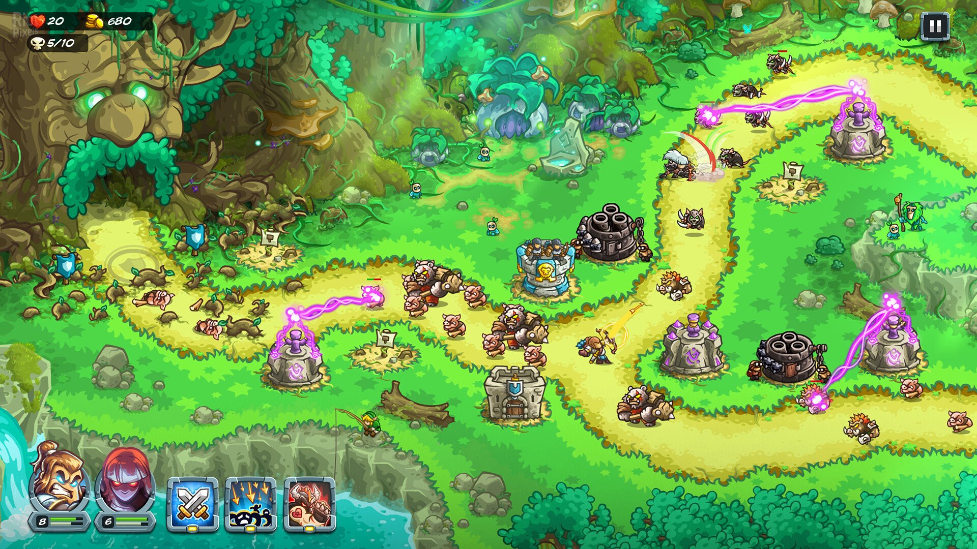 [4]-Kingdom Rush 5: Alliance TD – v4.00.54 + Colossal Dwarfare Campaign DLC Download-HohohoGames