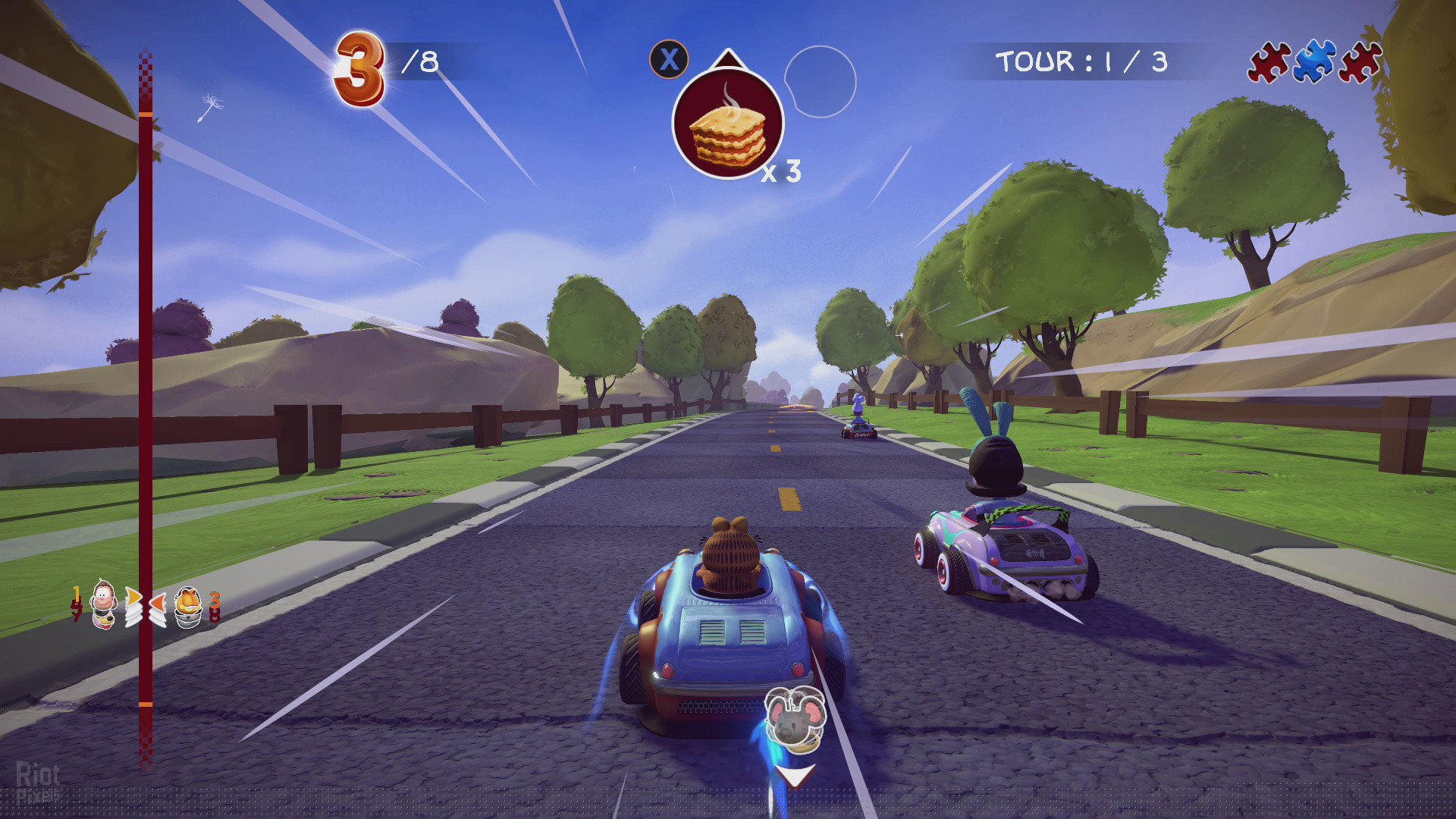 [12]-Garfield Kart: Furious Racing Download-HohohoGames
