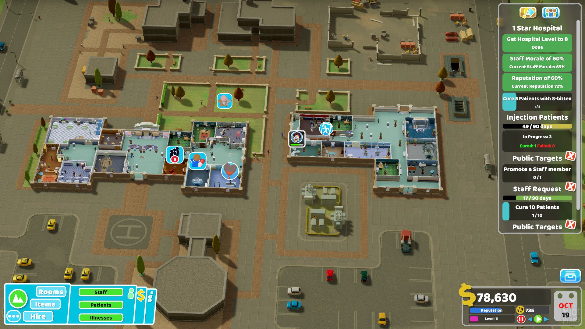 [7]-Two Point Hospital – v1.29.36 + 15 DLCs Download-HohohoGames