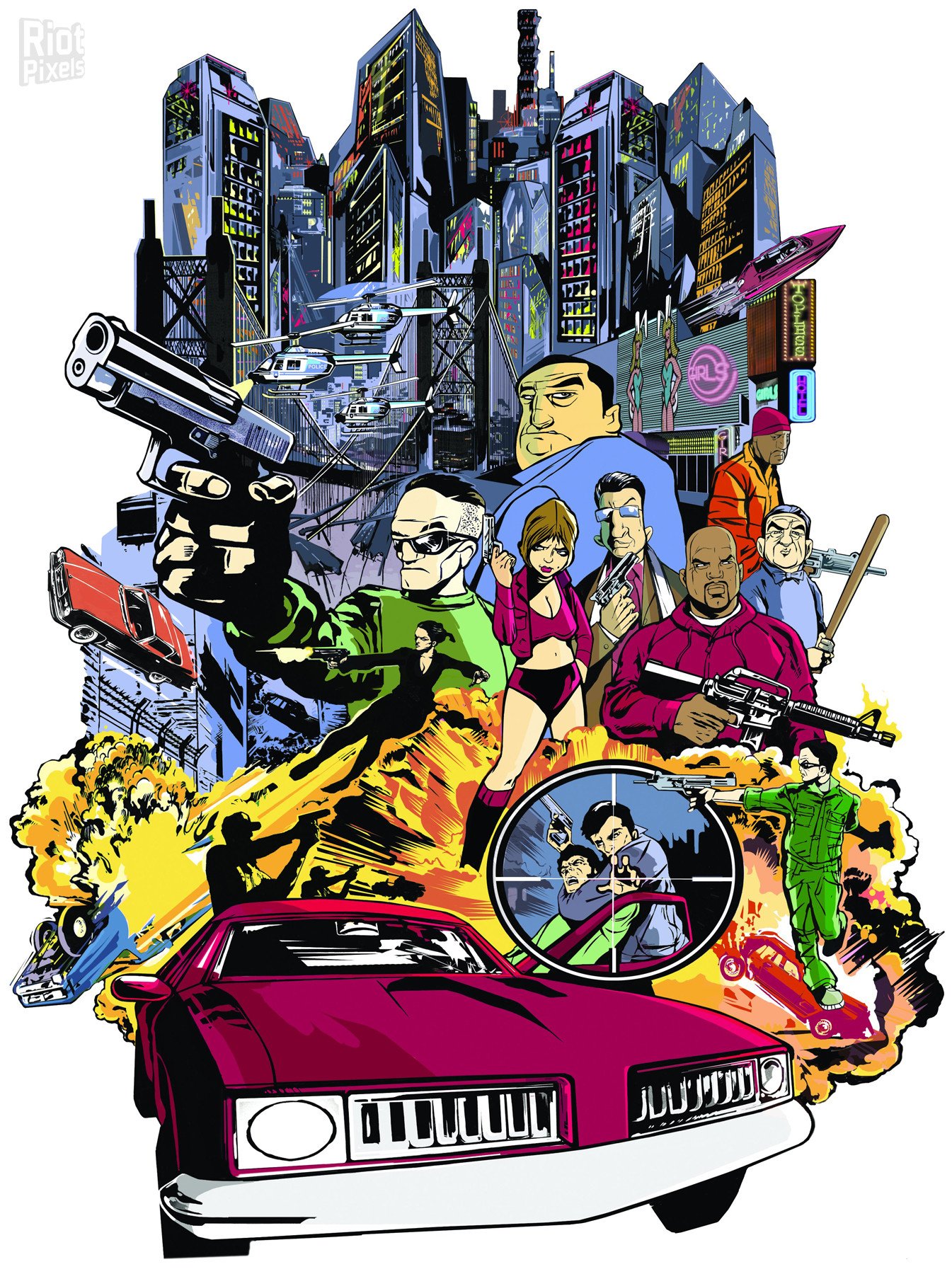 [28]-Grand Theft Auto: The Original Trilogy + The Definitive Edition Project Modpack Download-HohohoGames