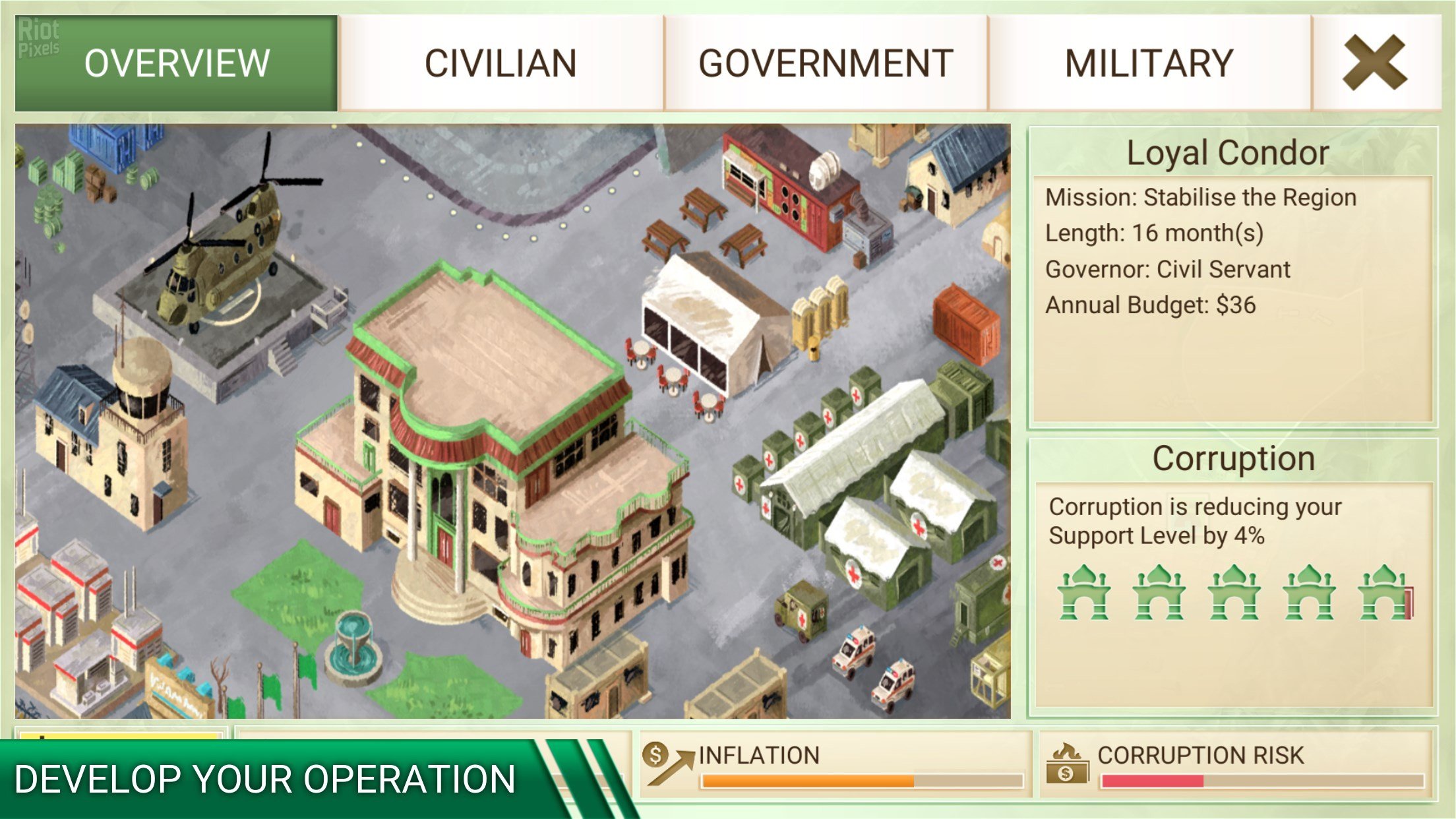[16]-Rebel Inc: Escalation – v1.0 Download-HohohoGames