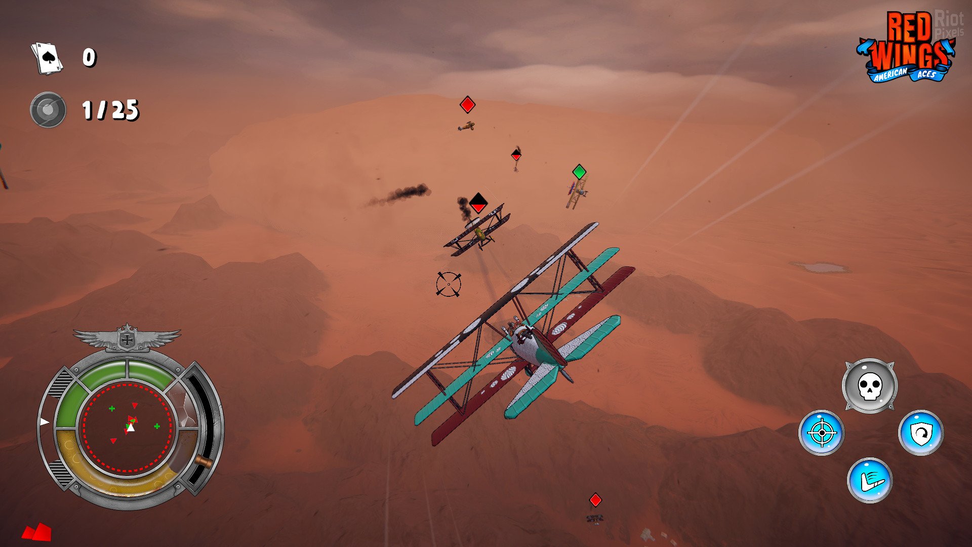 [6]-Red Wings: American Aces + 2 DLCs Download-HohohoGames
