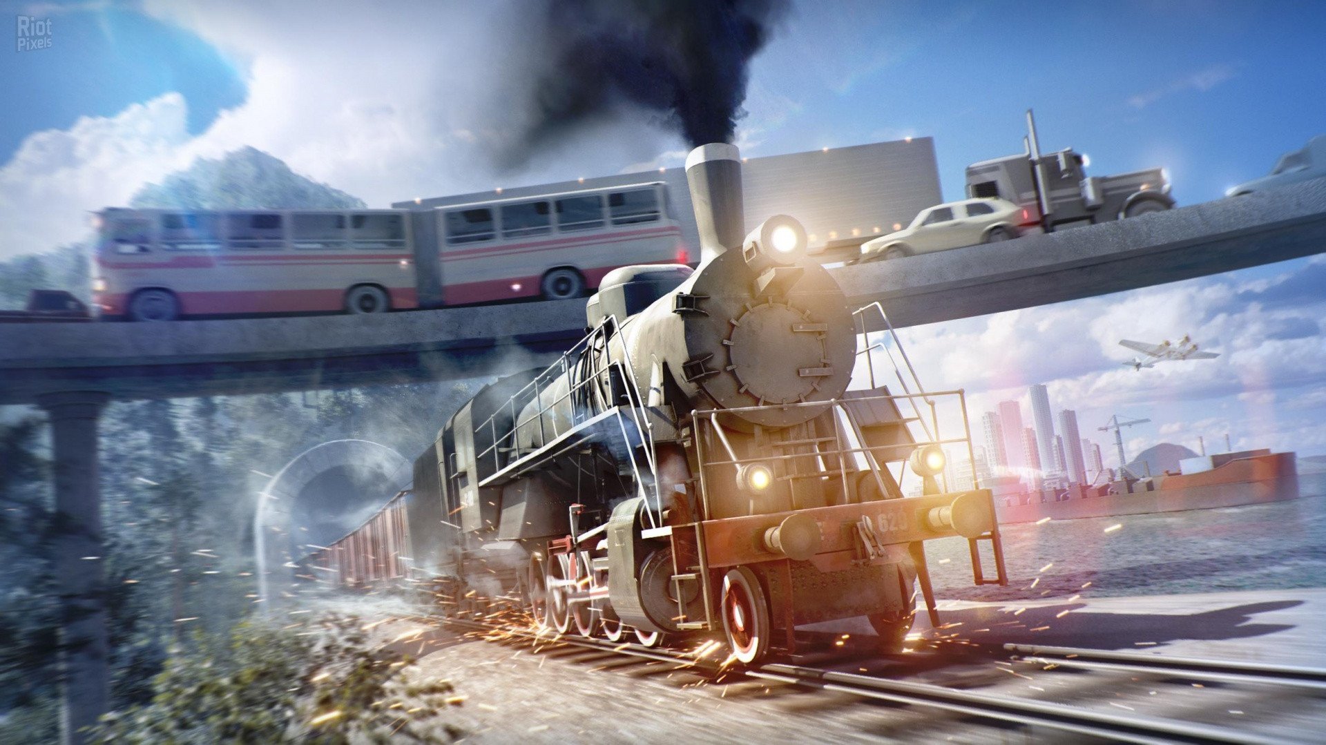 [24]-Transport Fever 2: Deluxe Edition – Build 35732 + 2 DLCs Download-HohohoGames