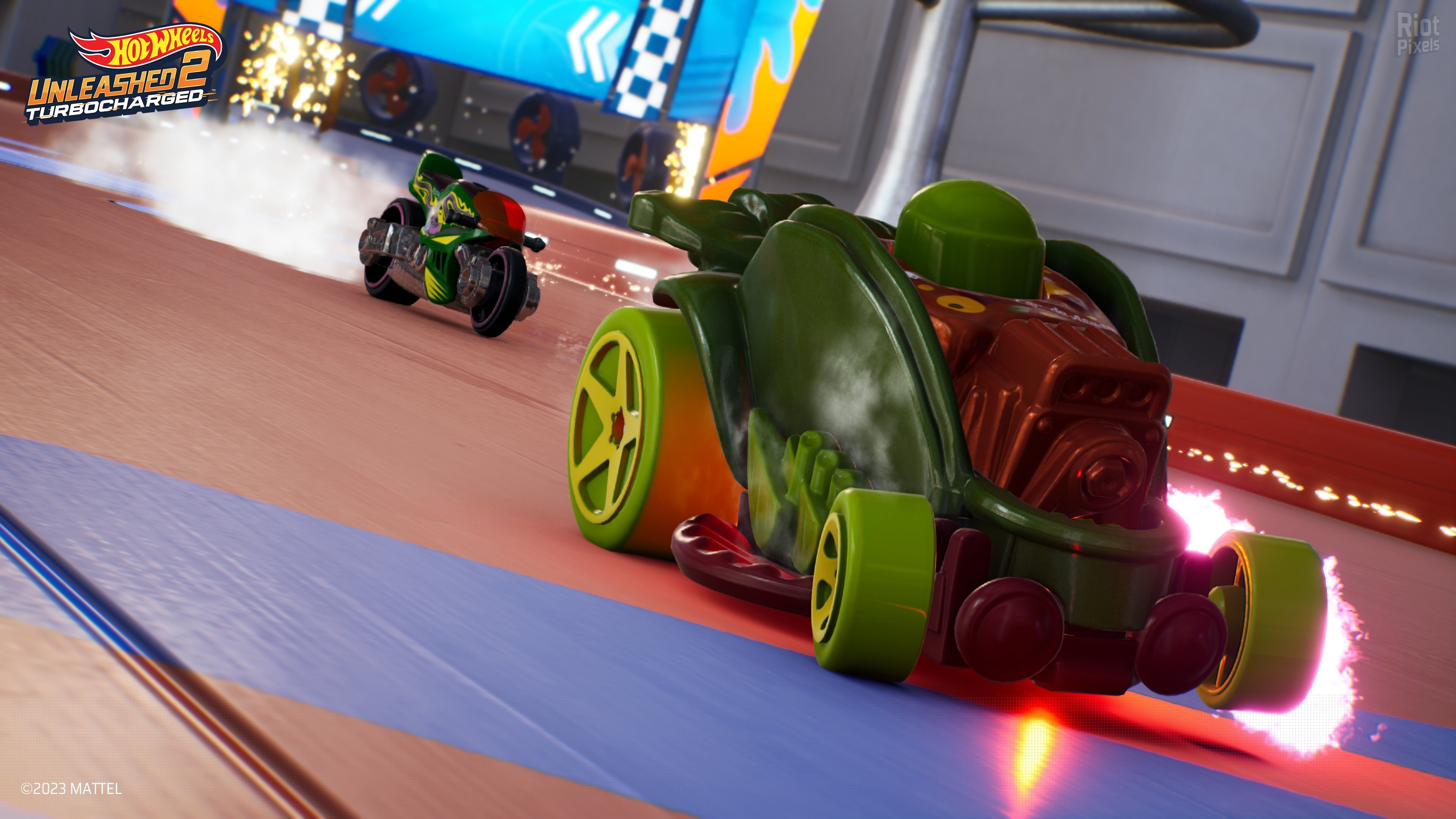 [6]-HOT WHEELS UNLEASHED 2: Turbocharged, Build 14021777 + 19 DLCs + Windows 7 Fix Download-HohohoGames