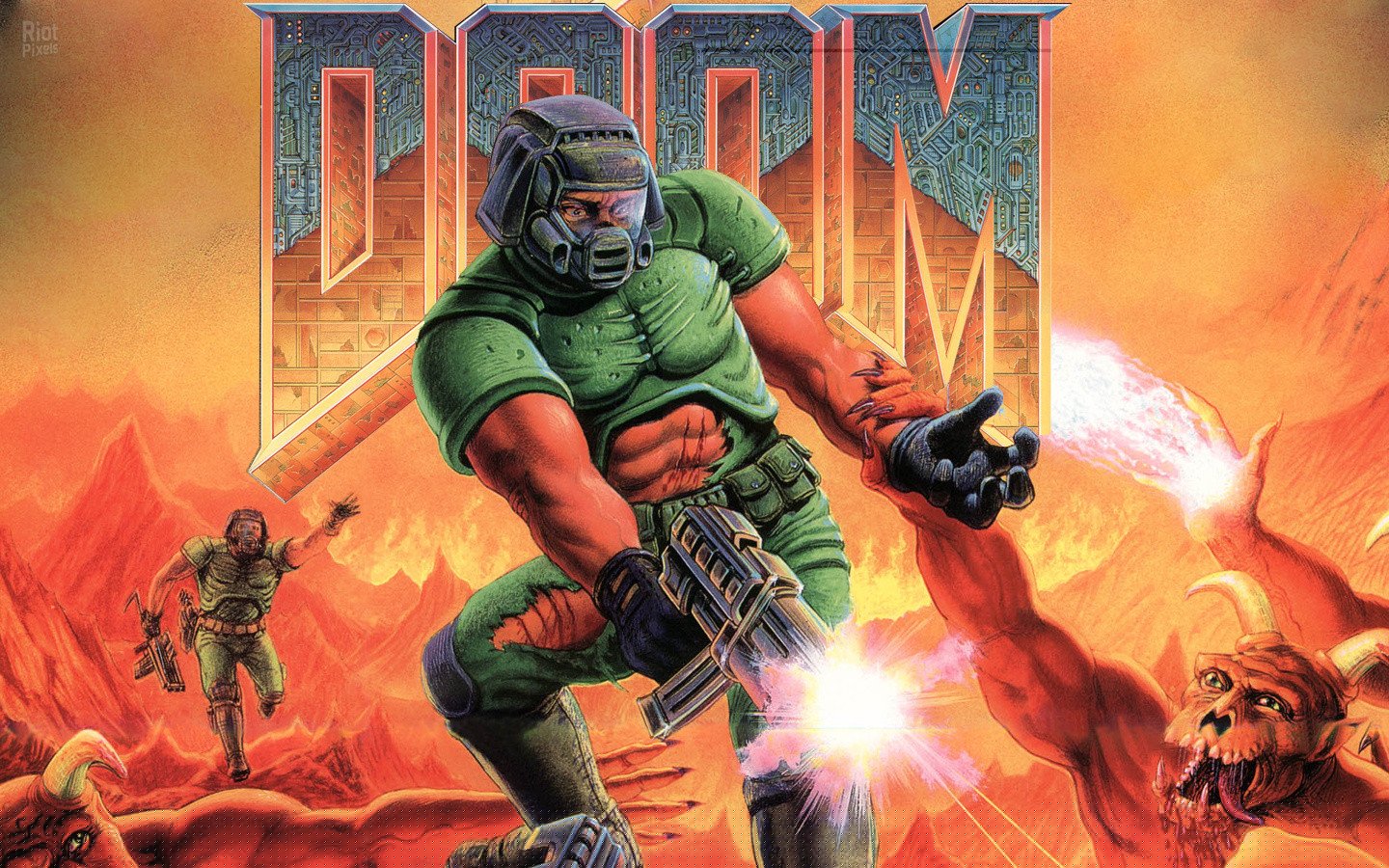 [17]-DOOM I + II: Enhanced + 16 Add-ons + Classic DOOMs Download-HohohoGames