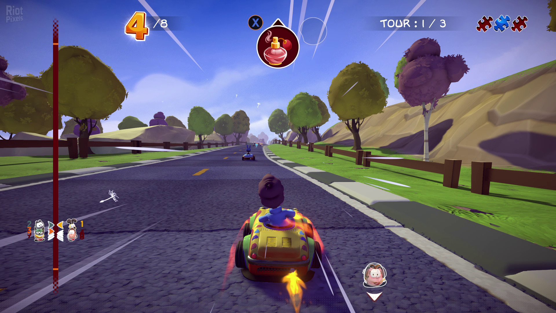 [4]-Garfield Kart: Furious Racing Download-HohohoGames