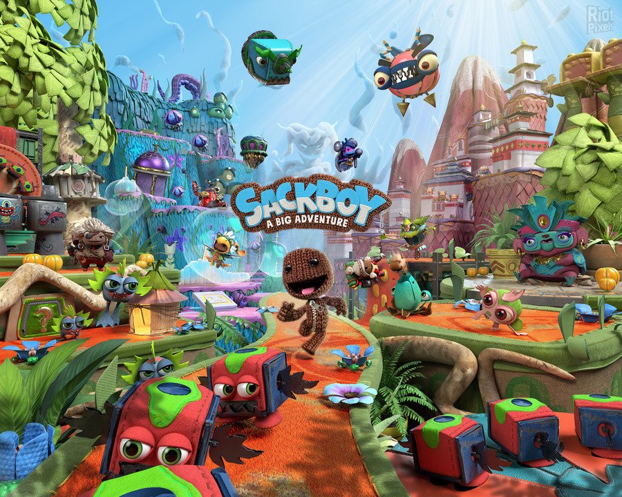 [17]-Sackboy: A Big Adventure + 3 DLCs + Bonus OST + Online/LAN Co-Op Download-HohohoGames