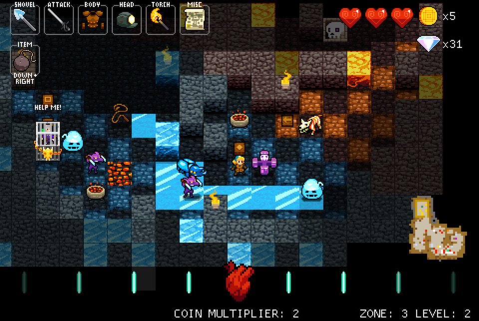 [12]-Crypt of the NecroDancer: ULTIMATE PACK – v4.1.0-b5142 + 3 DLCs + Bonus Content Download-HohohoGames