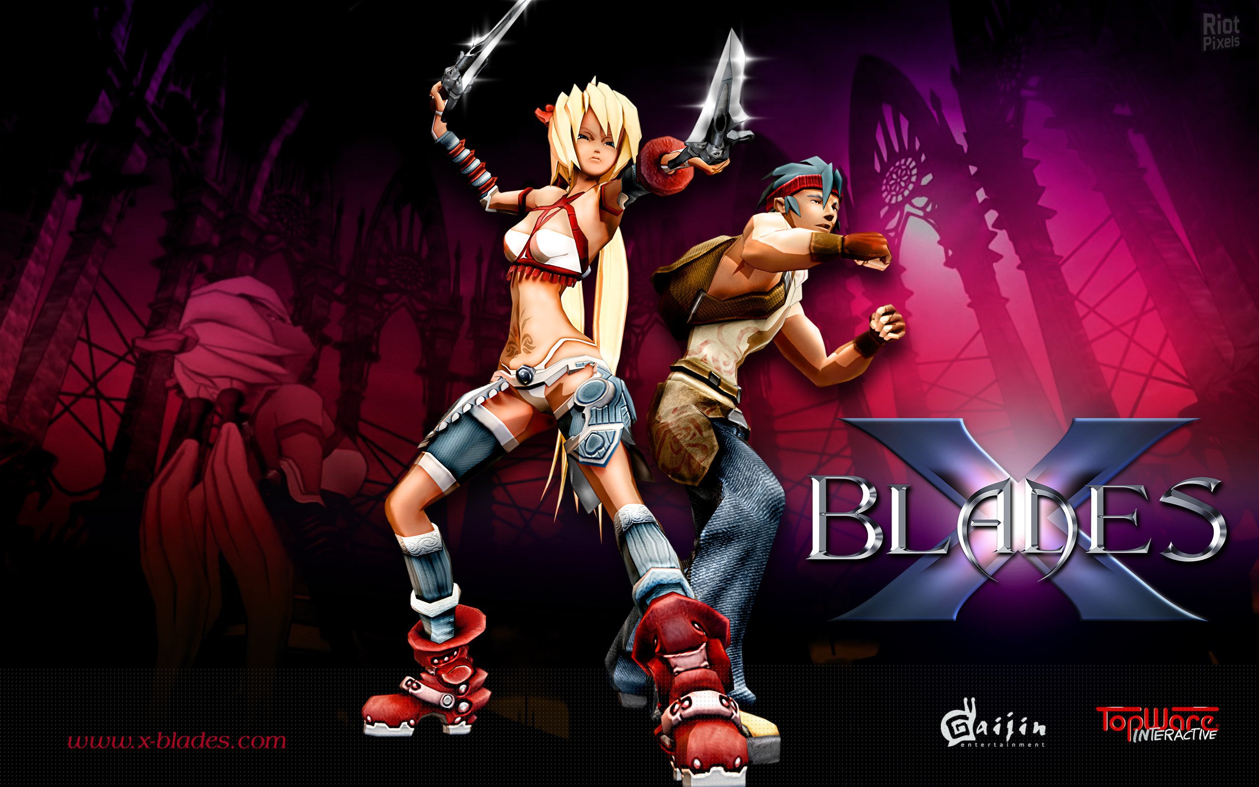 [19]-X-Blades HD Gold + Bonus Content Download-HohohoGames